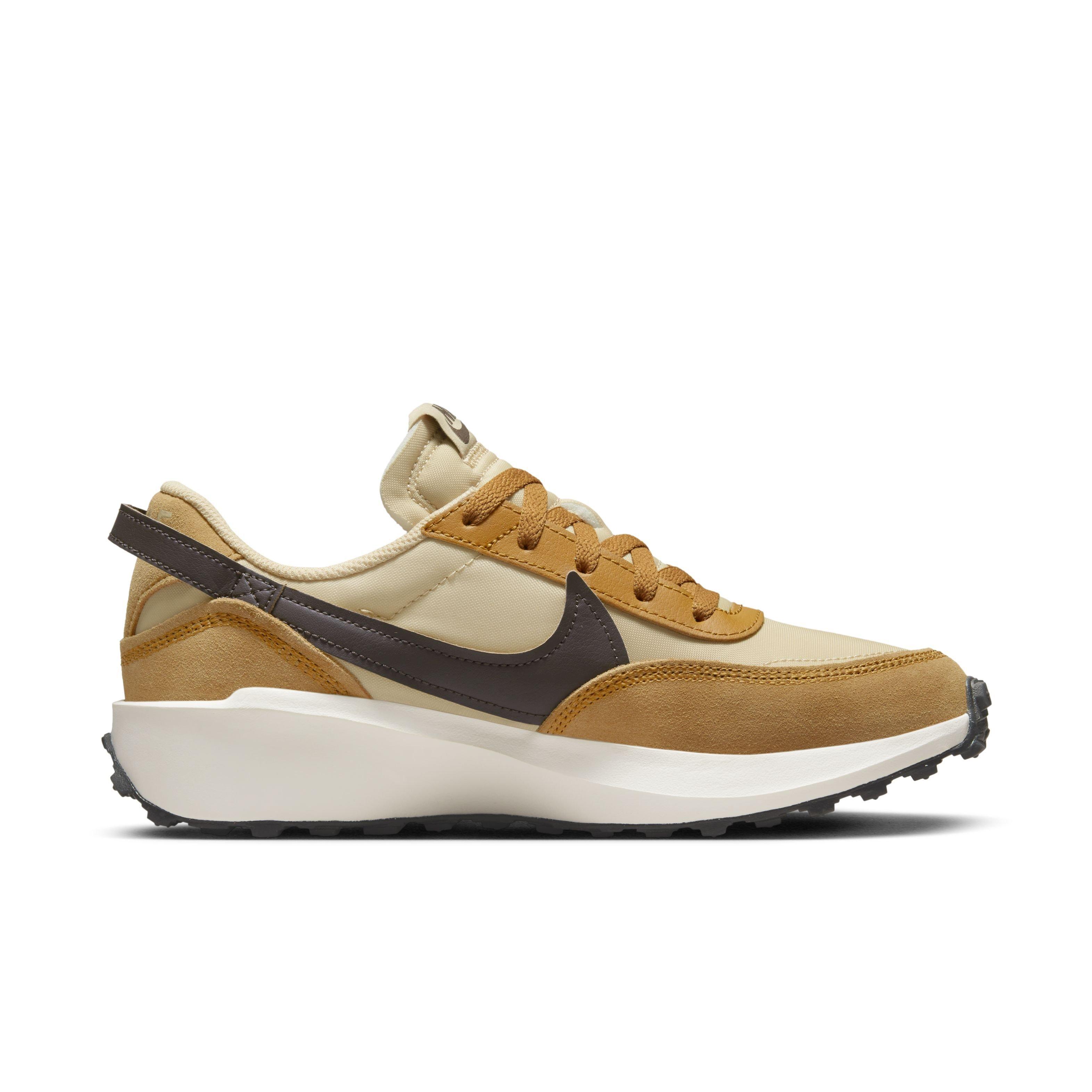 Nike Waffle Debut "Sesame/Desert Ochre/Black/Baroque Brown" Women's Shoe - BROWN/WHITE Thumbnail View 1