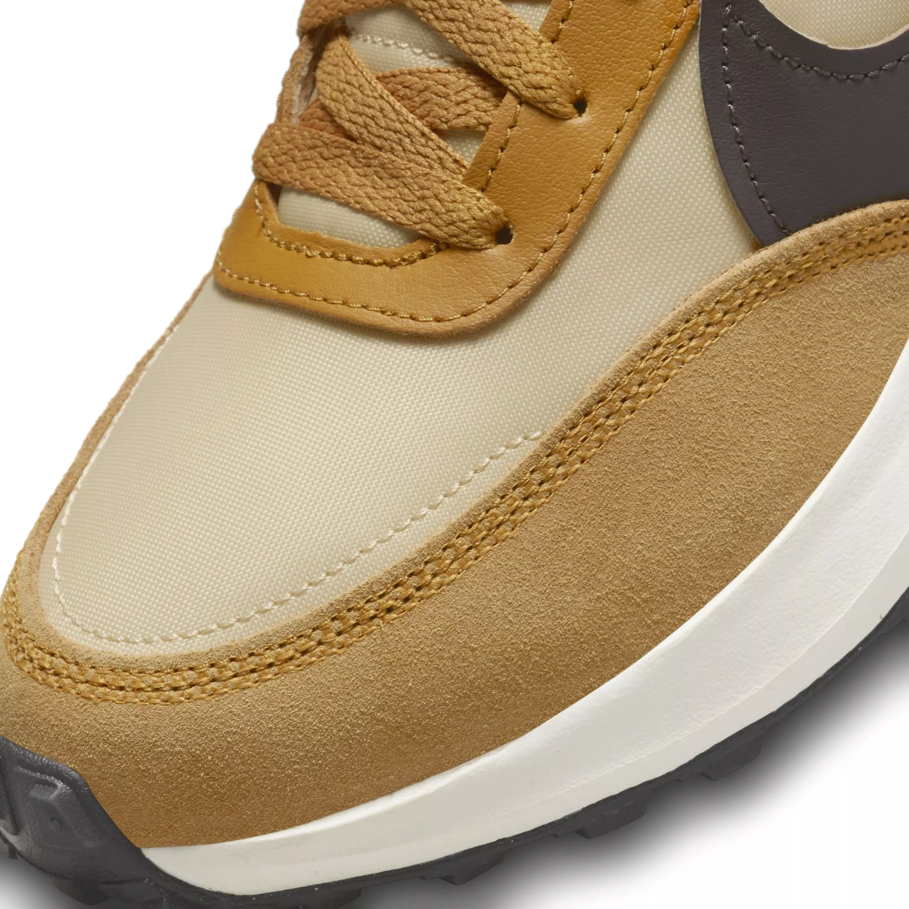 Nike Waffle Debut "Sesame/Desert Ochre/Black/Baroque Brown" Women's Shoe - BROWN/WHITE