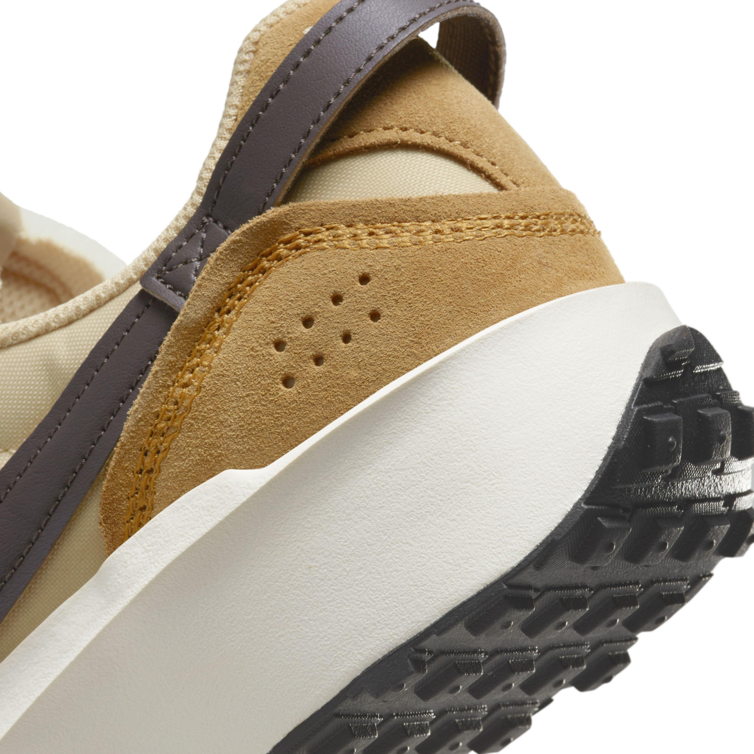 Nike Waffle Debut "Sesame/Desert Ochre/Black/Baroque Brown" Women's Shoe - BROWN/WHITE Thumbnail View 8