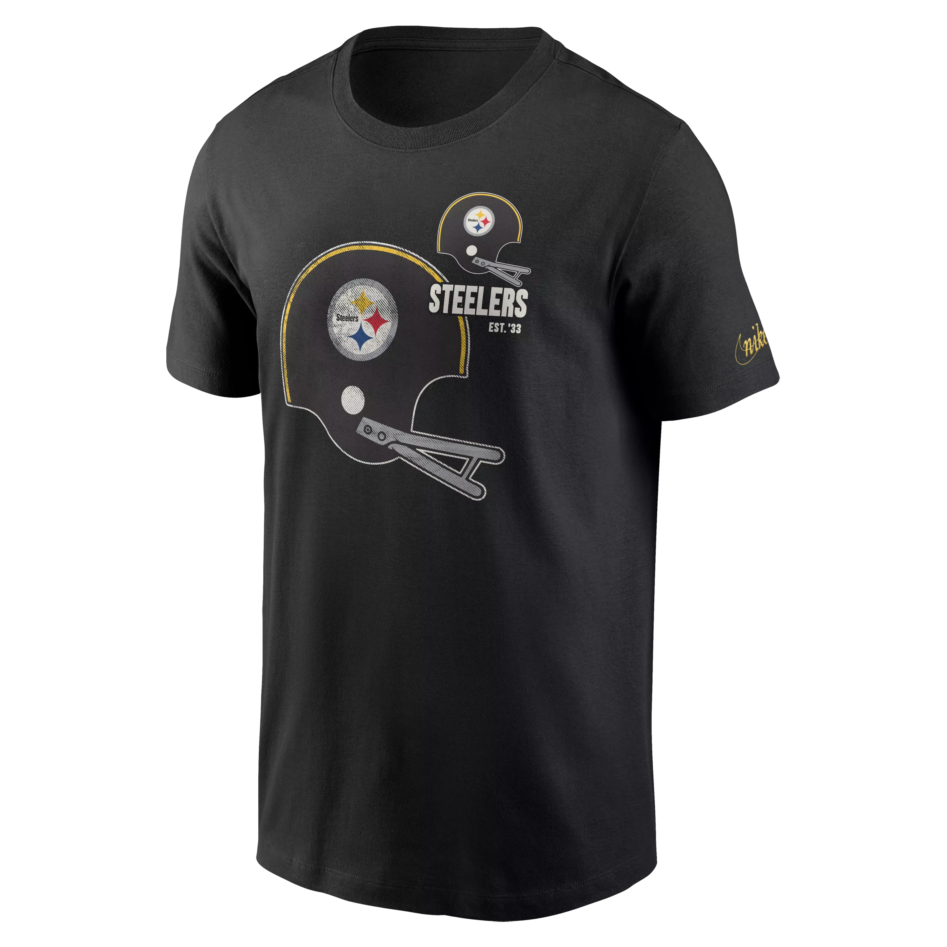 Nike Men's Pittsburgh Steelers Stack Short Sleeve Top - Hibbett