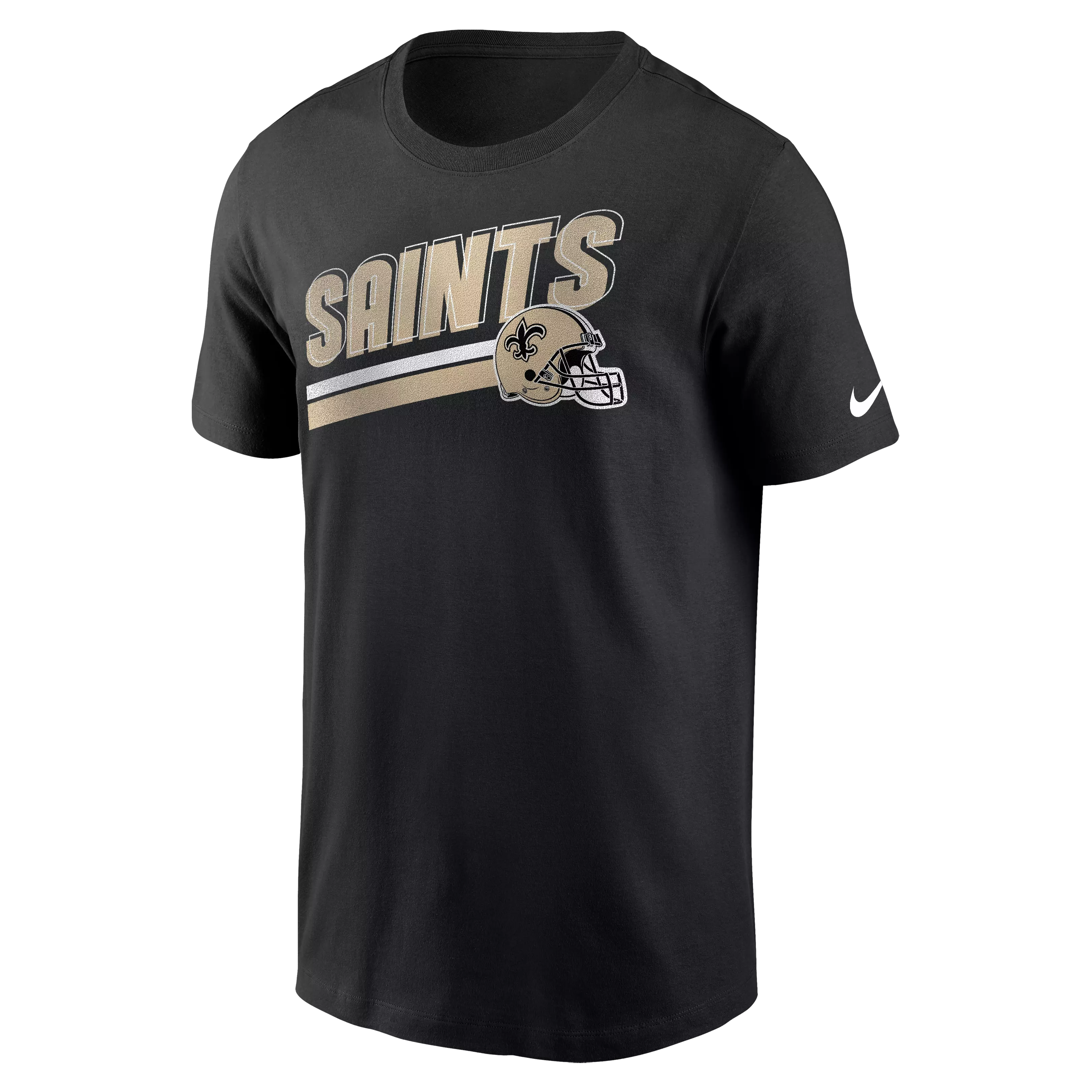 Nike Men's New Orleans Saints Rewind Blitz Short Sleeve Tee - GREY