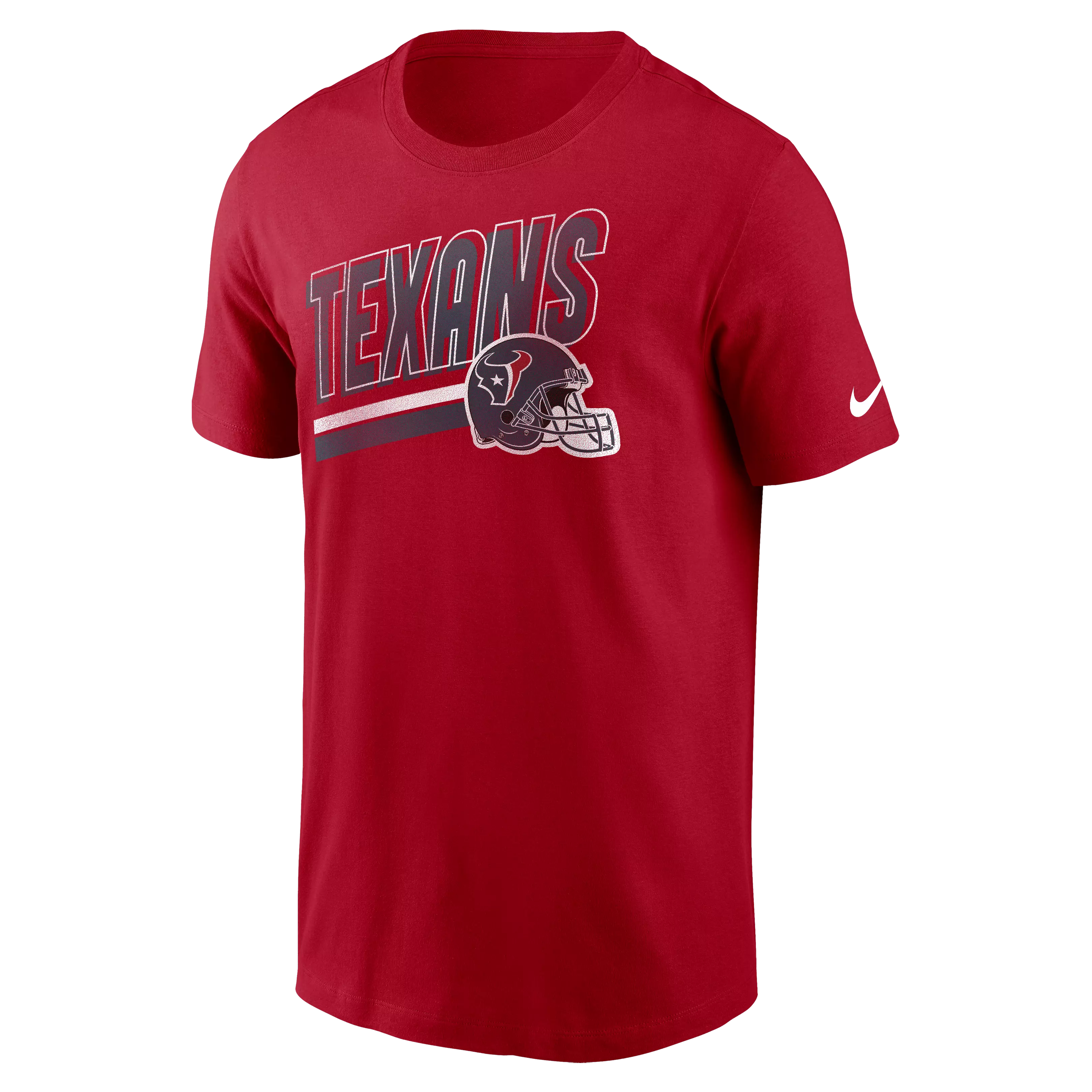 Nike Men's Houston Texans Rewind Blitz Short Sleeve Tee - RED
