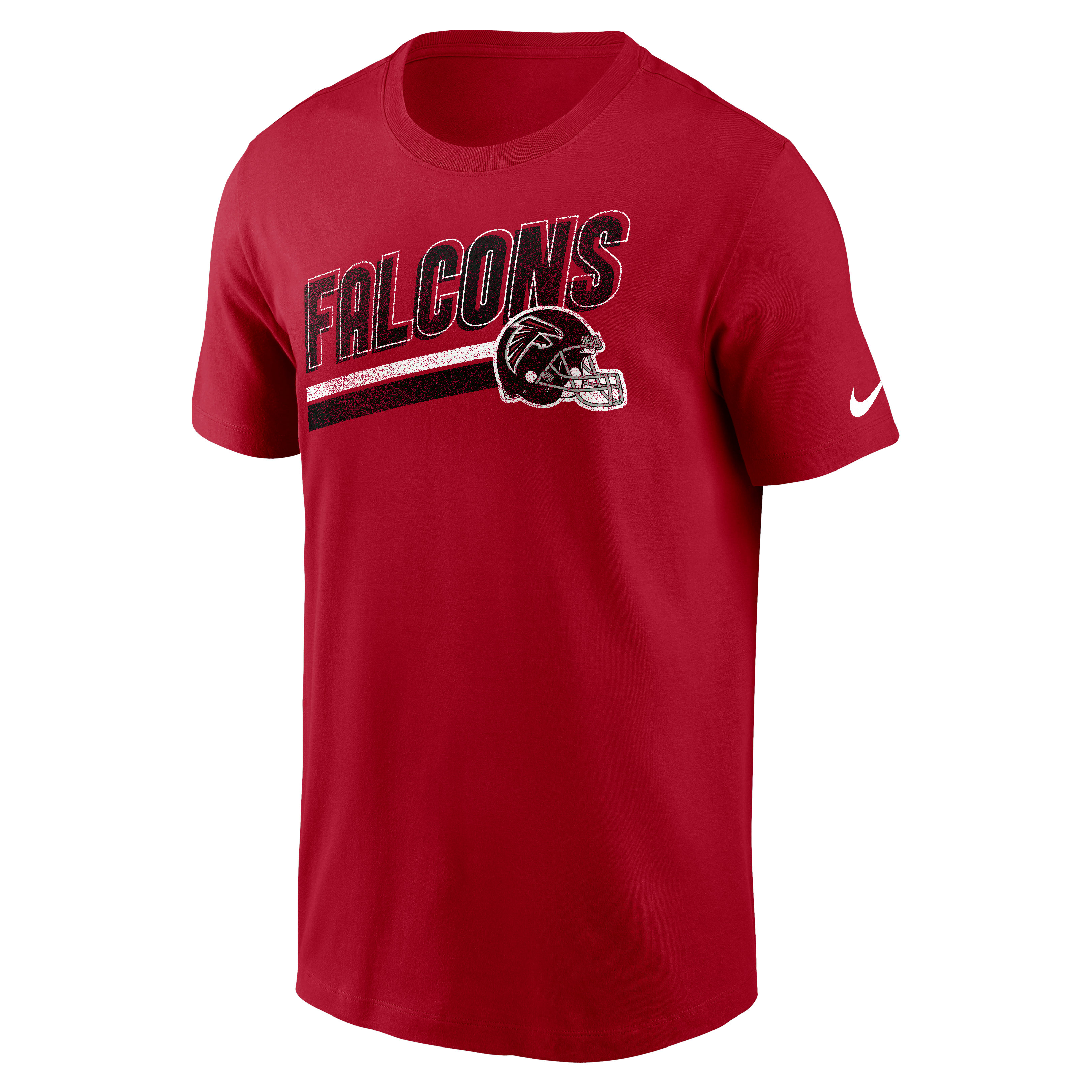 Nike Men's Atlanta Falcons Rewind Blitz Short Sleeve Tee - RED Thumbnail View 1