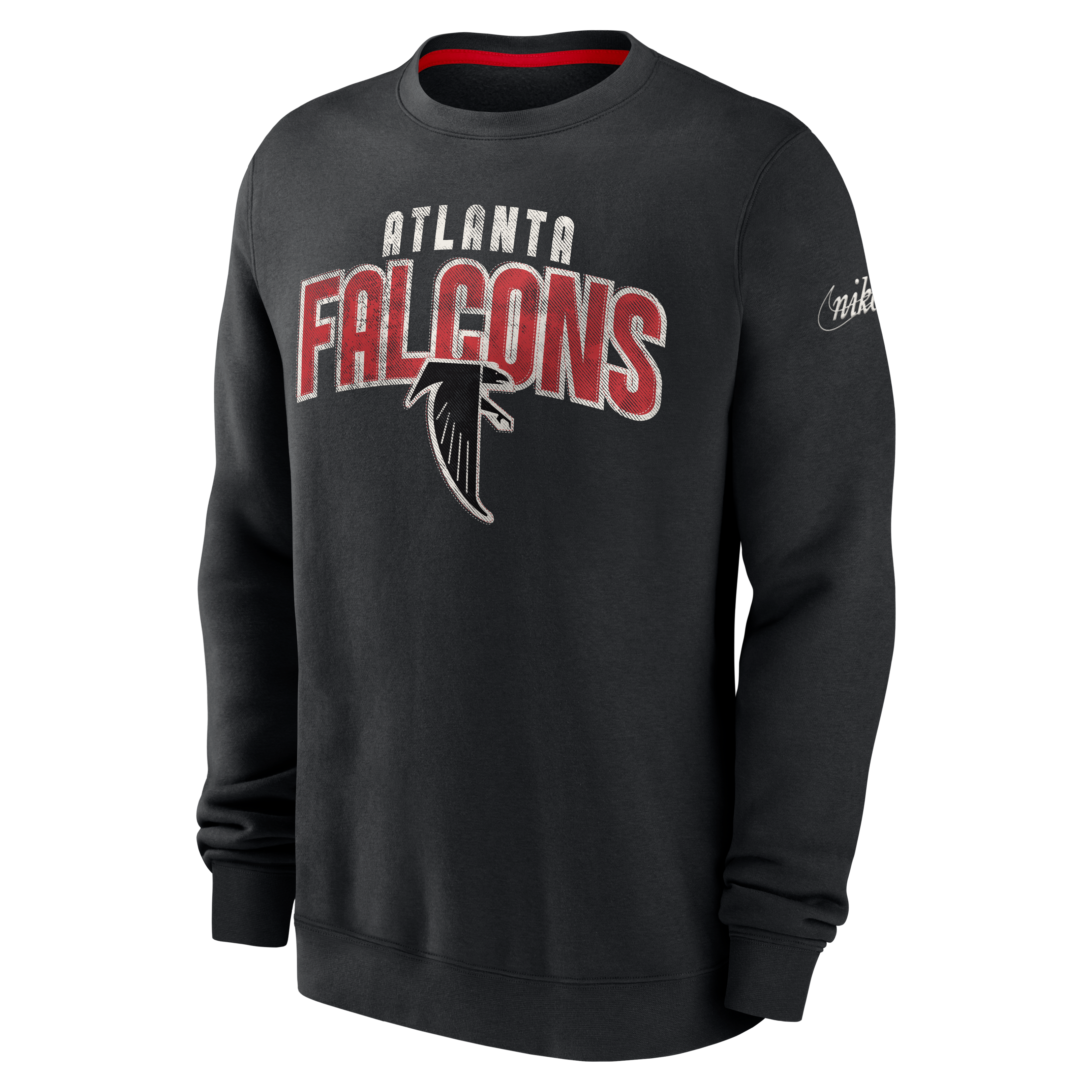 Nike Men s Atlanta Falcons 23 Fleece Crewneck Sweater