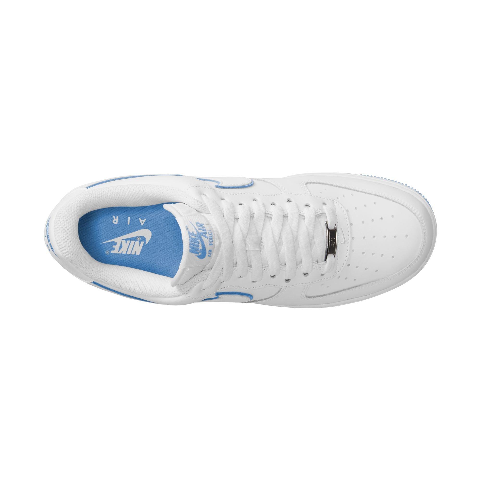 Air force 1 white university blue on sale