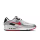 Nike Air Max 90 "Icons" Men's Shoe - RED/GREY Thumbnail View 2
