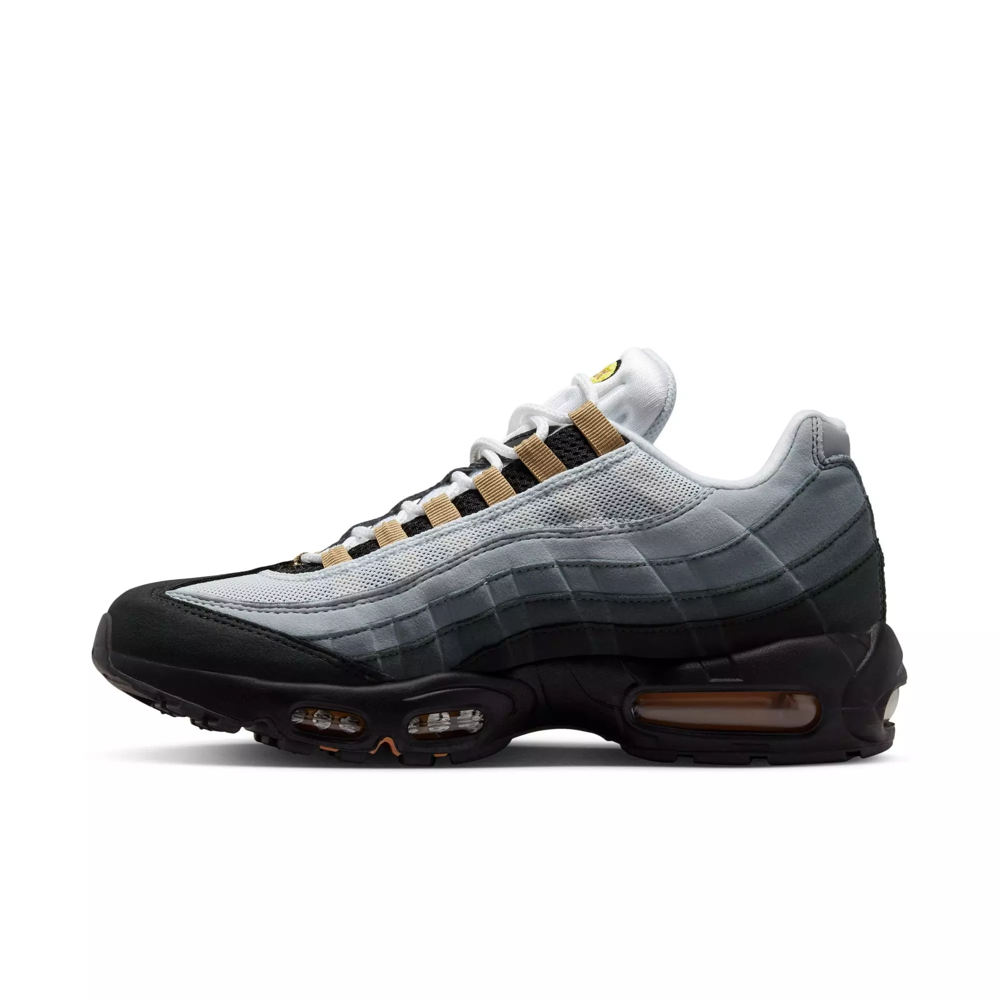 Nike Air Max 95 "Icons" Men's Shoe - WHITE/YELLOW/GREY
