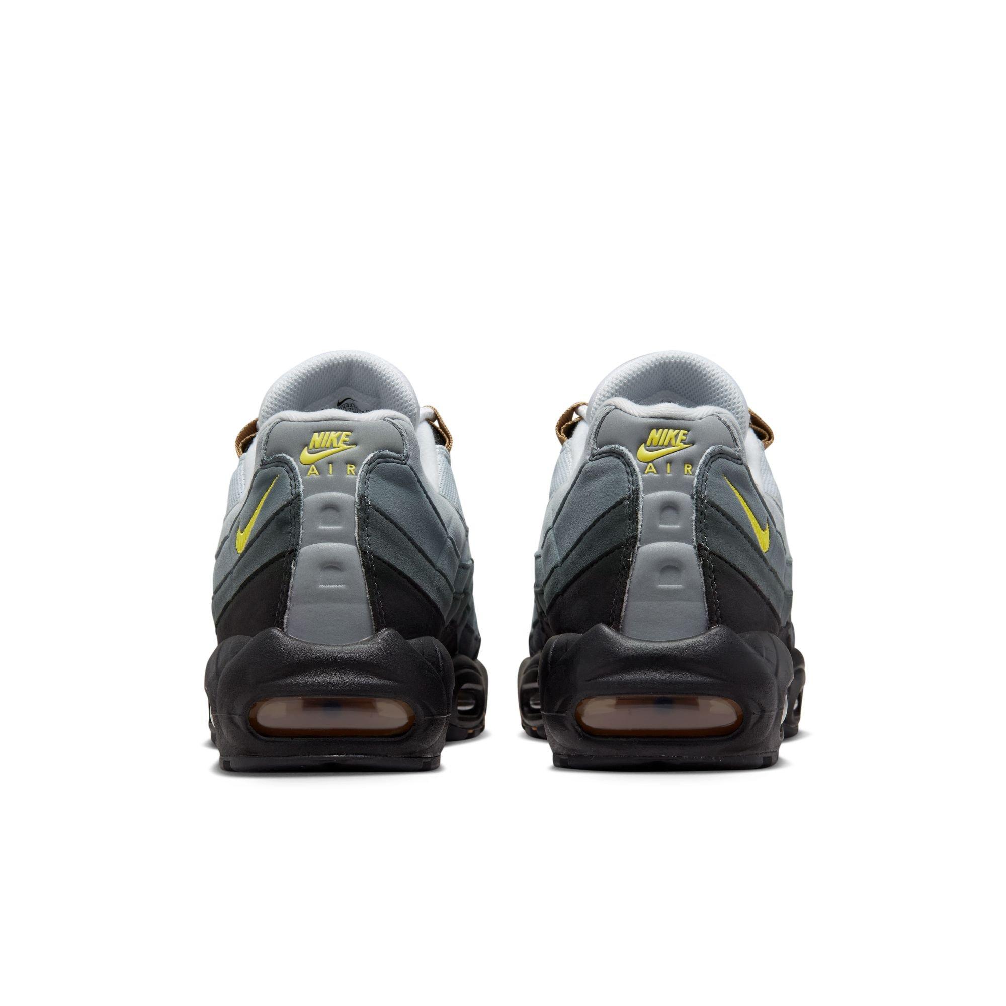 Nike Air Max 95 "Icons" Men's Shoe - WHITE/YELLOW/GREY Thumbnail View 4