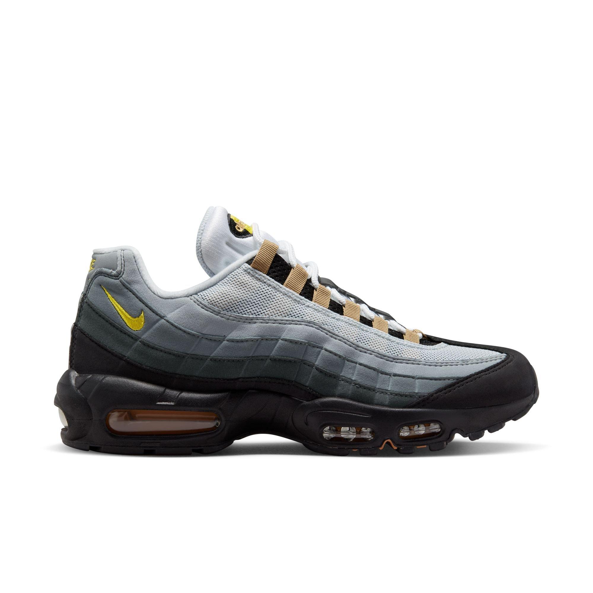 Nike Air Max 95 "Icons" Men's Shoe - WHITE/YELLOW/GREY Thumbnail View 1