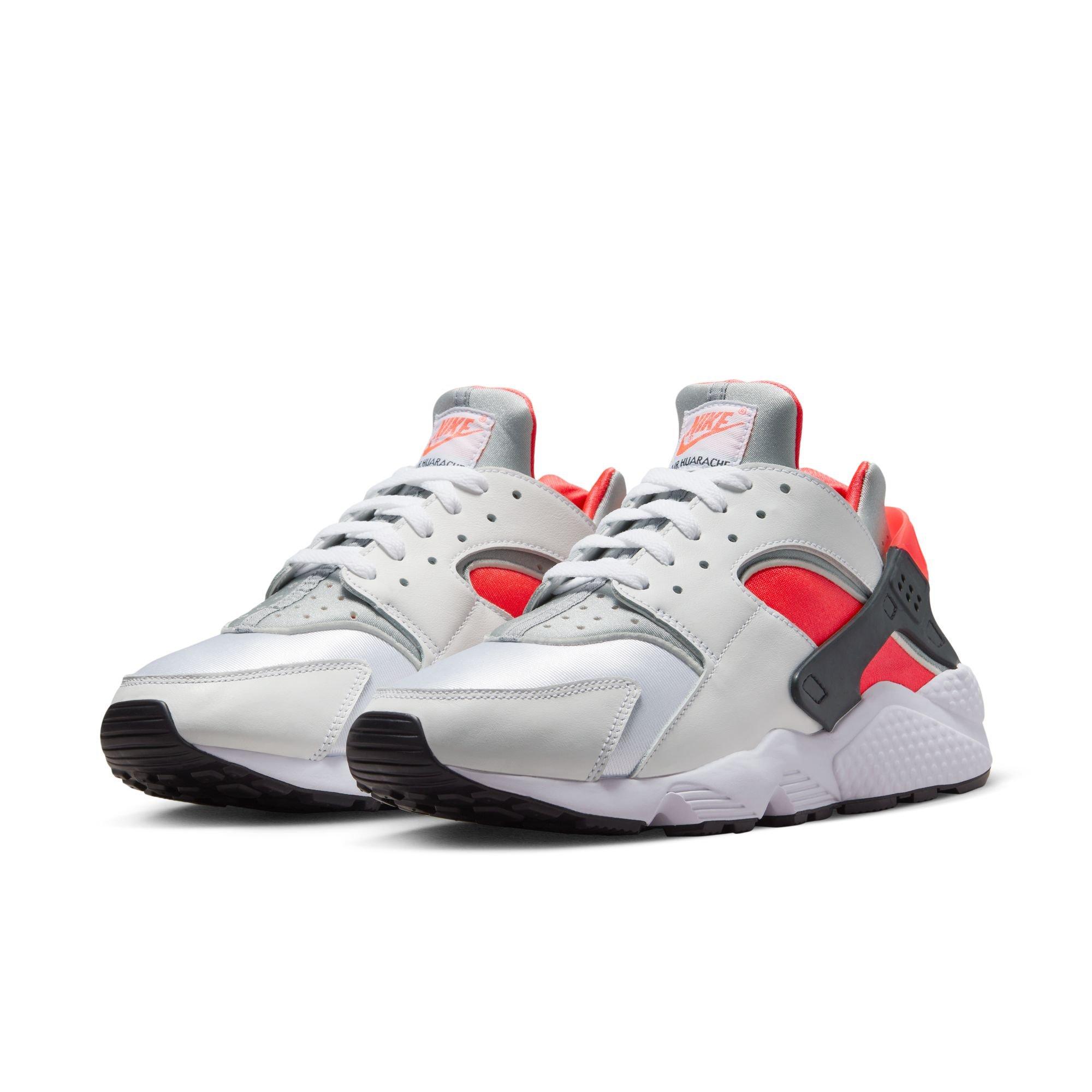 Nike Air Huarache "Icons" Men's Shoe - WHITE/PINK/BLACK Thumbnail View 3