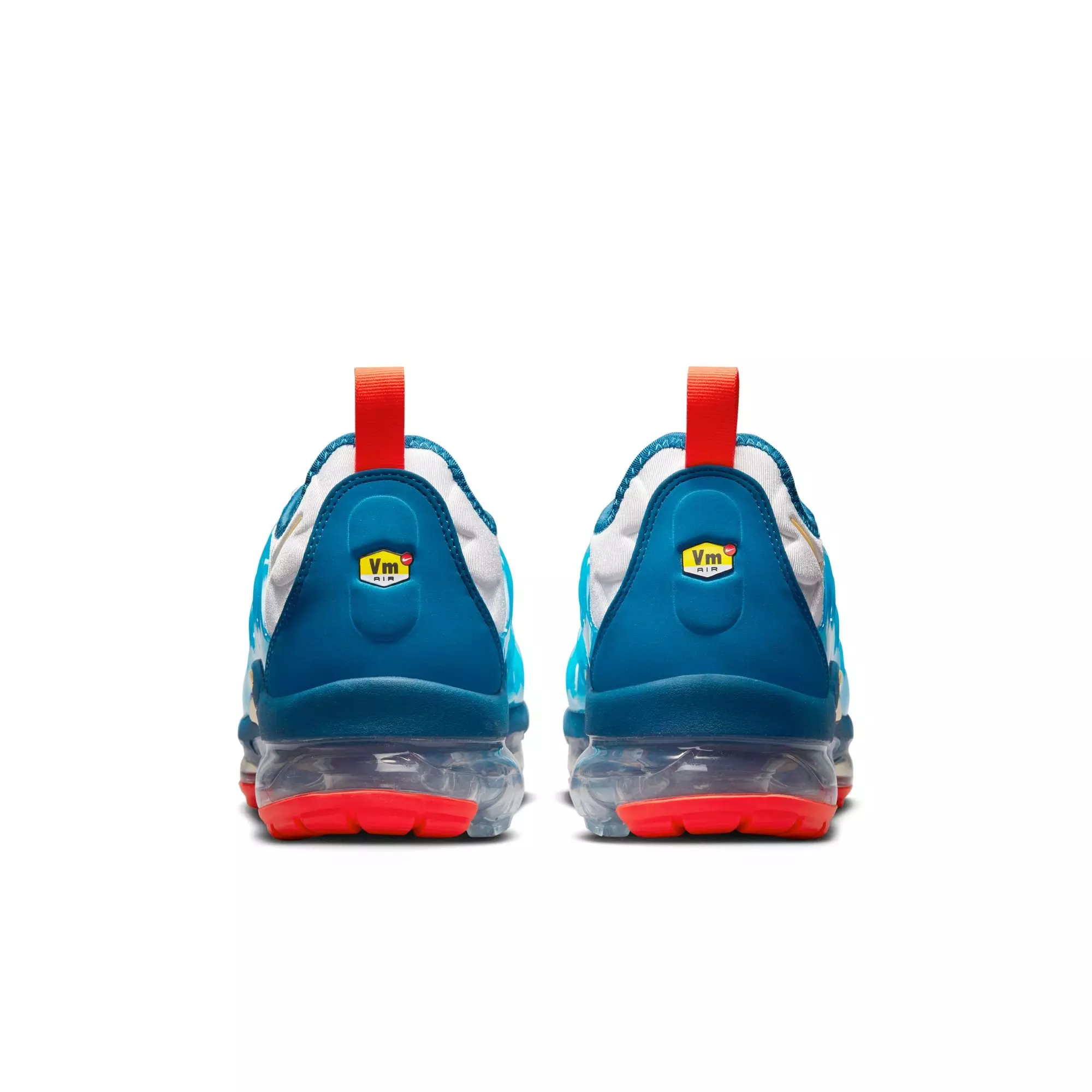 Nike Air VaporMax Plus "White/Citron Pulse/Industrial Blue" Men's Shoe - MULTI-COLOR