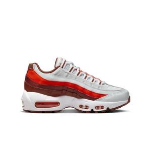Nike Air Max 95 Recraft "Photon Dust/White/Dark Pony/Picante Red" Grade School Boys' Shoe
