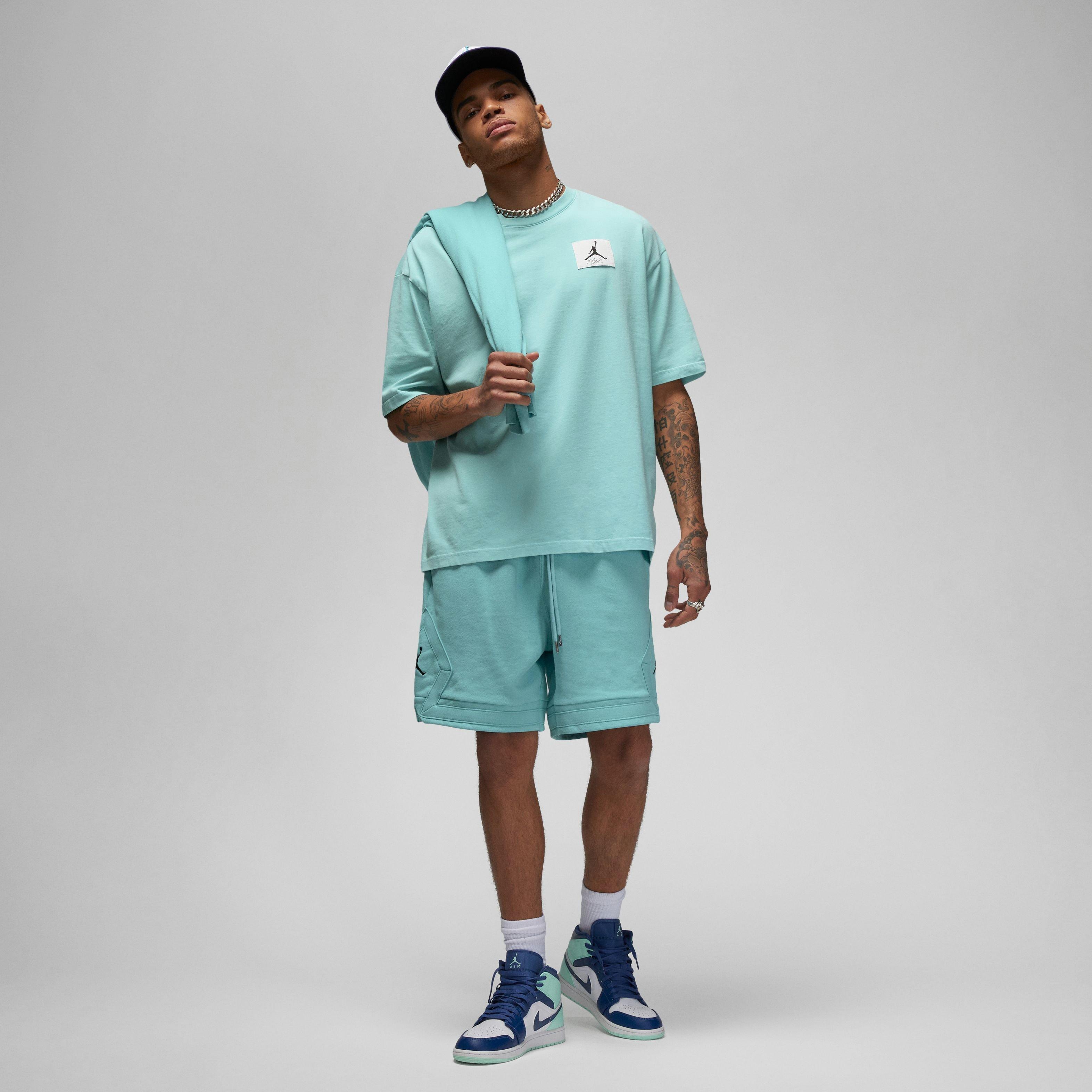 Jordan Men's Flight Essentials Oversized Tee-Lt Blue - LT BLUE Thumbnail View 3