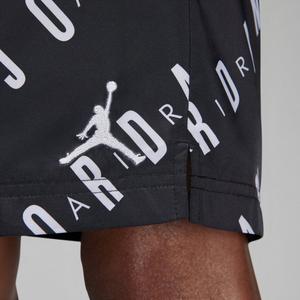Jordan Men's Essentials Poolside All Over Print Shorts-Black