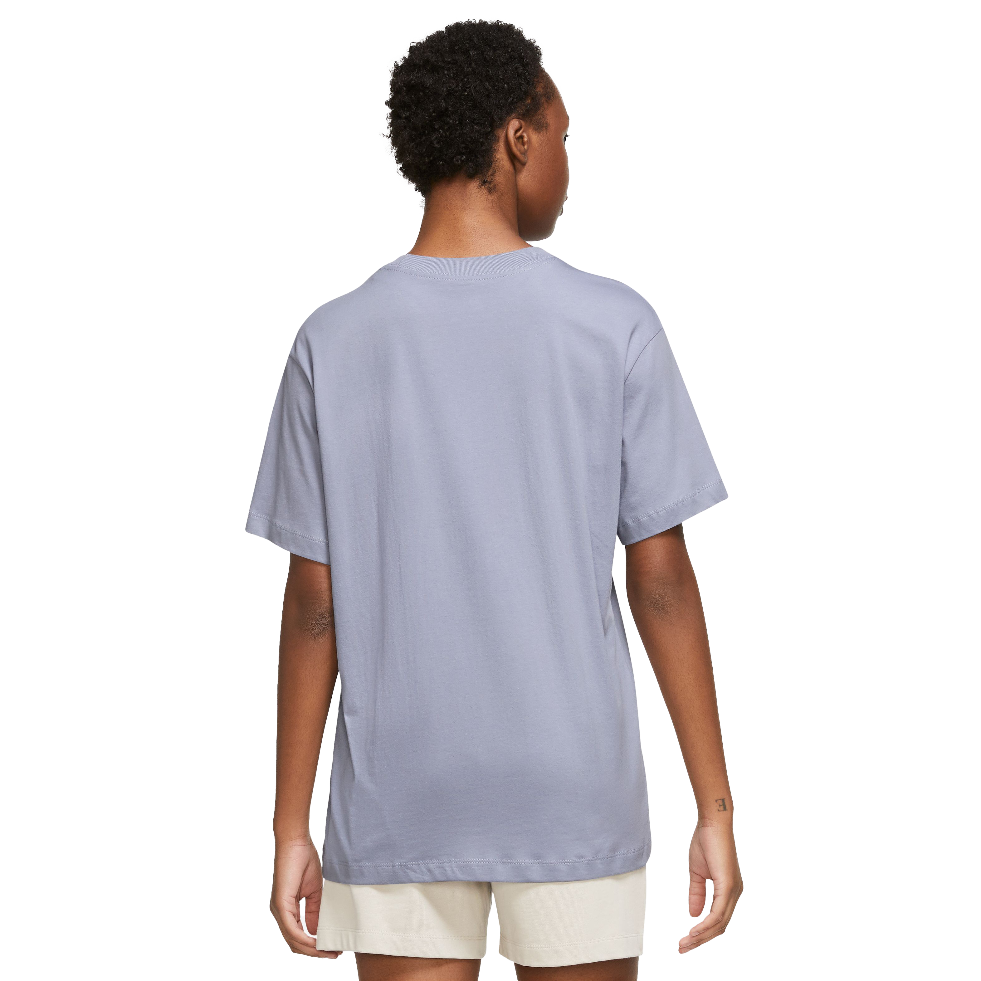 Nike Women's Sportswear Essentials Boyfriend Tee-Indigo - INDIGO Thumbnail View 2