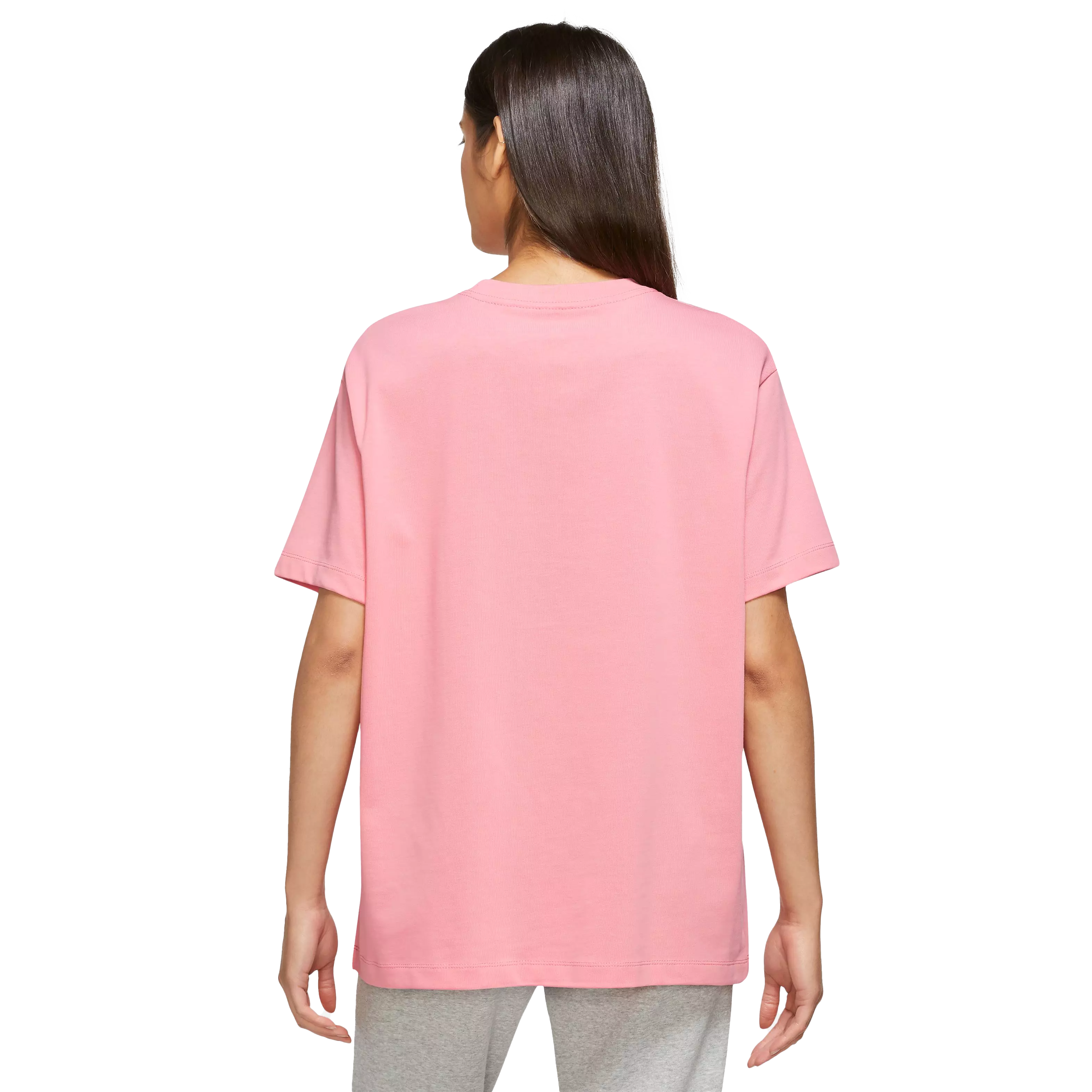 Nike Women's Air Boyfriend Tee-Pink - PINK