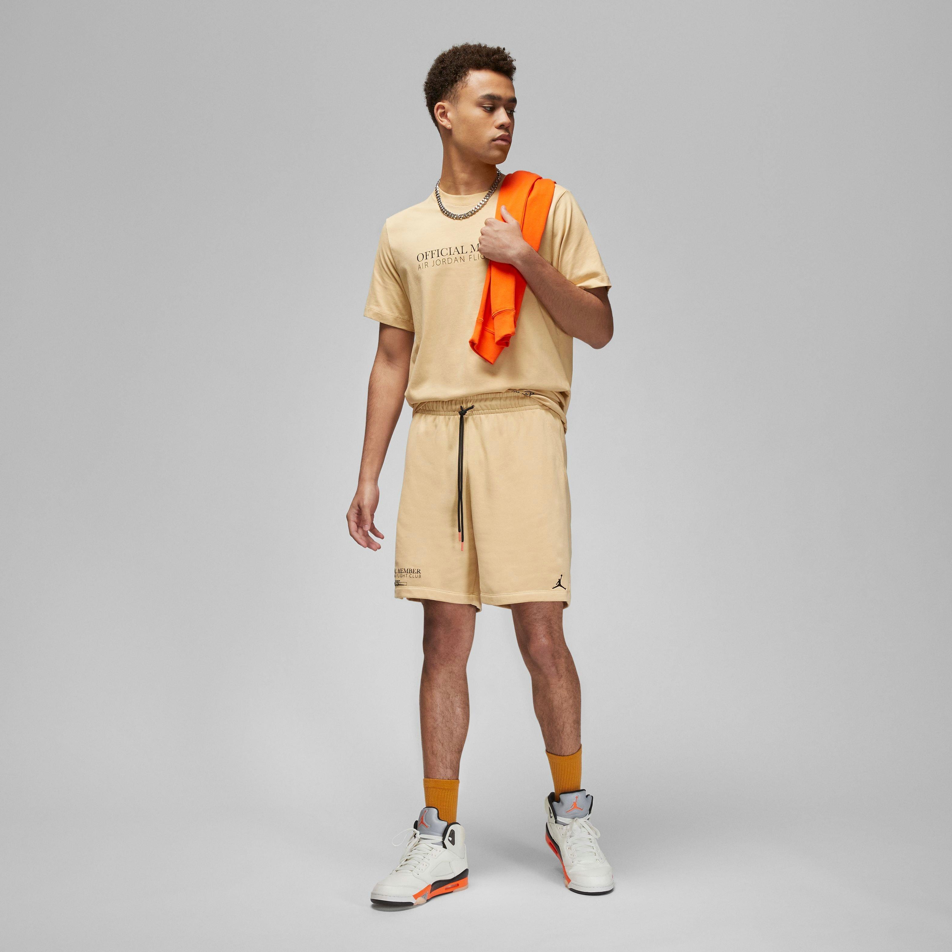 Jordan Men's MVP Flight Tee-Tan - TAN Thumbnail View 5