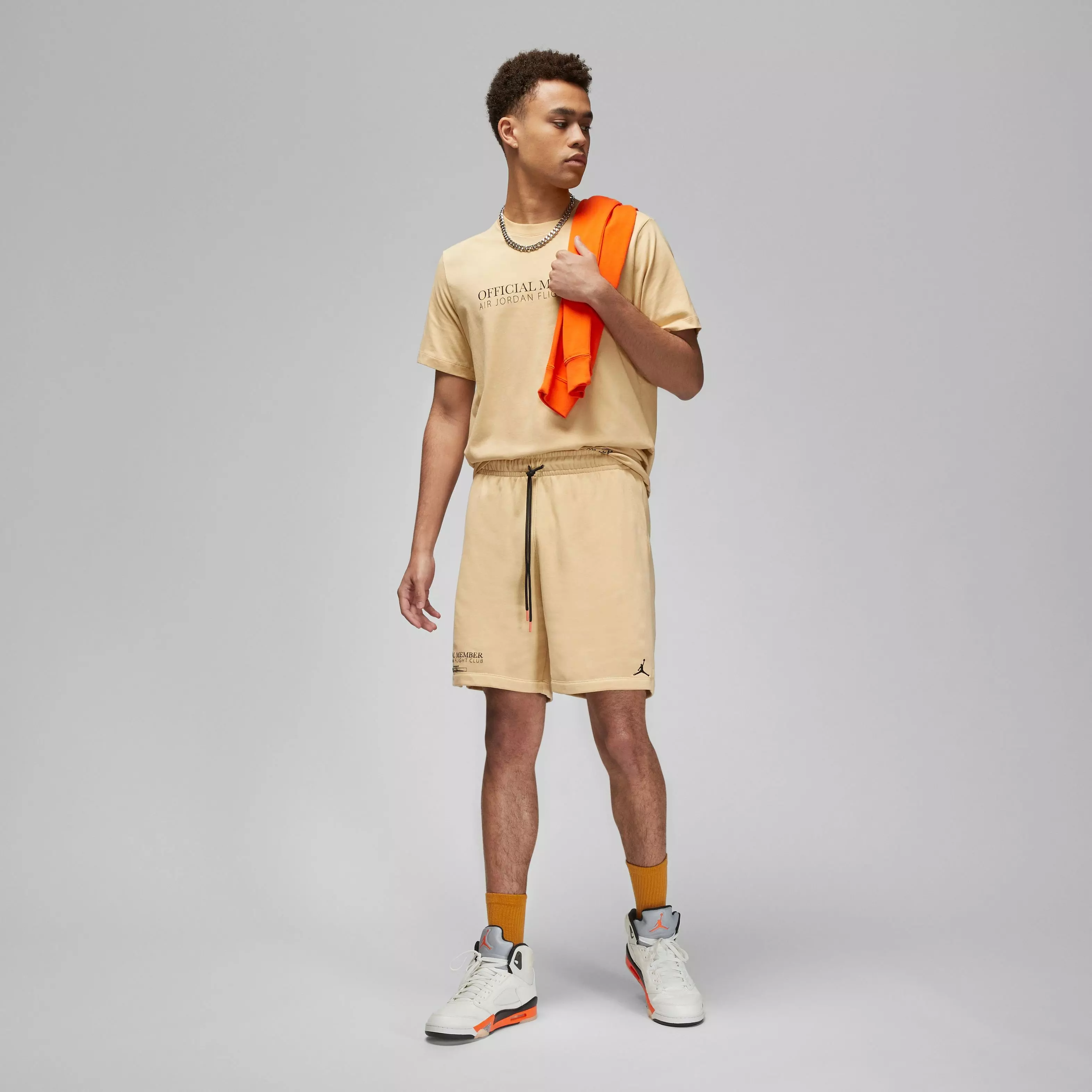 Jordan Men's MVP Flight Tee-Tan - TAN