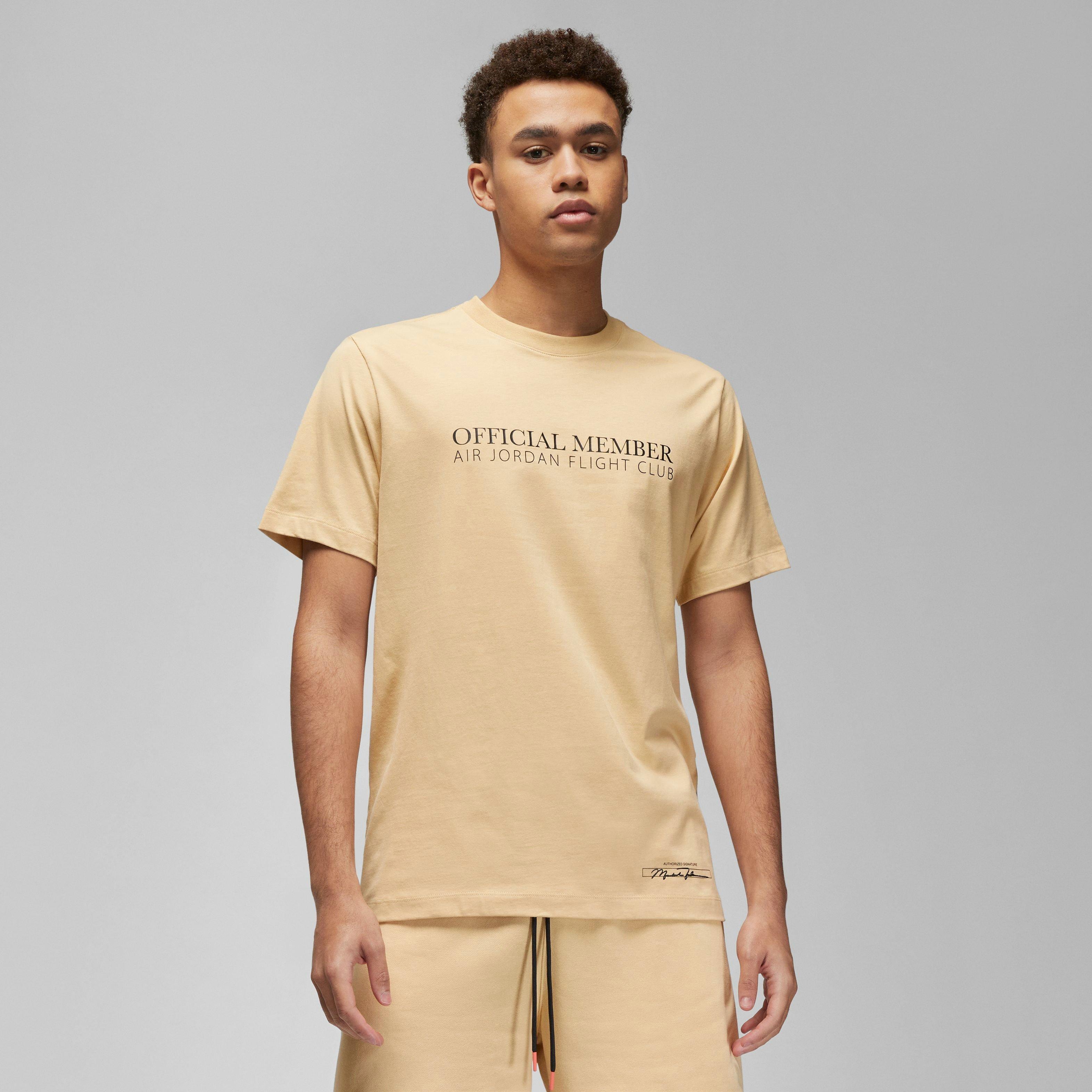 Jordan Men's MVP Flight Tee-Tan - TAN Thumbnail View 1