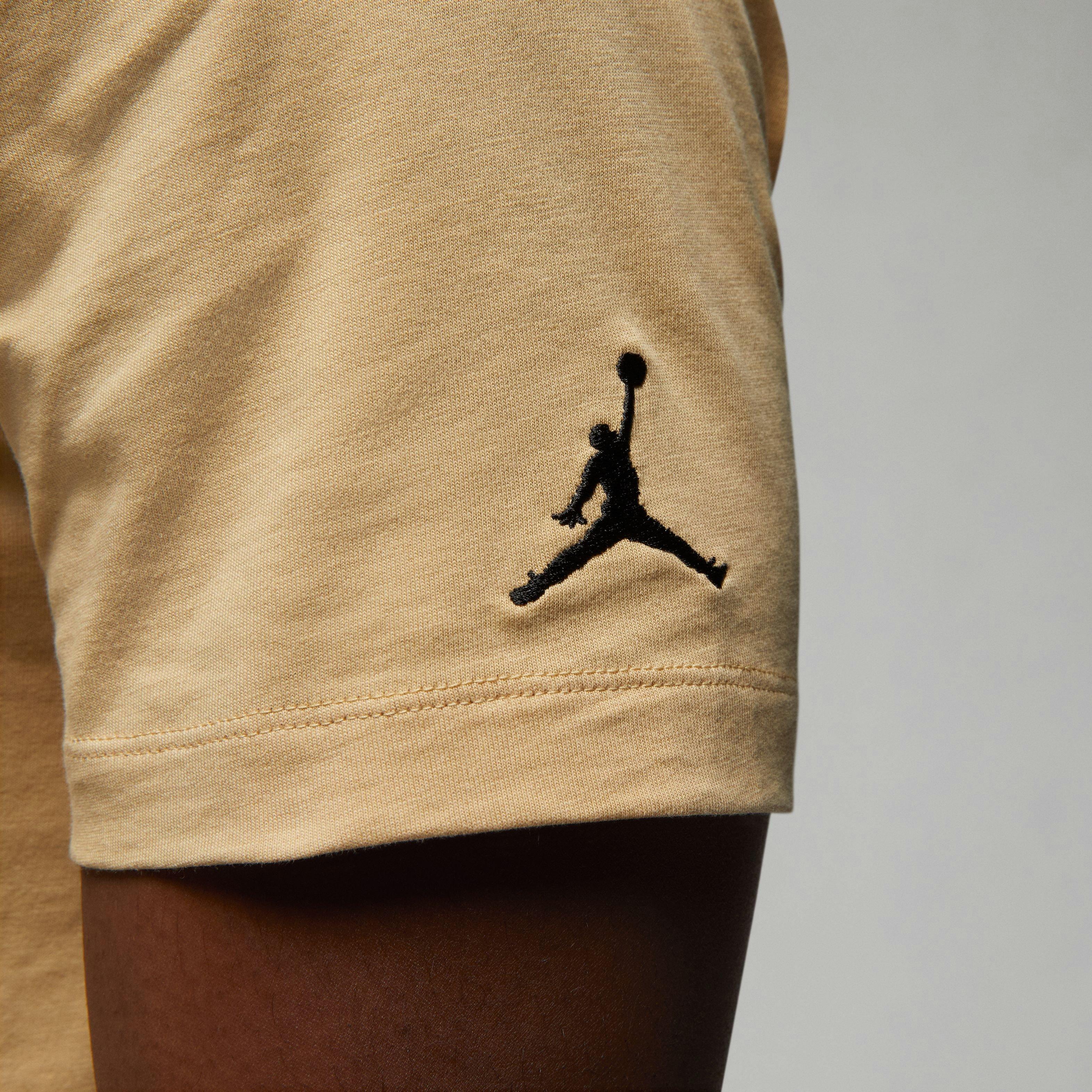 Jordan Men's Flight MVP Crew Tee-Tan - TAN Thumbnail View 5