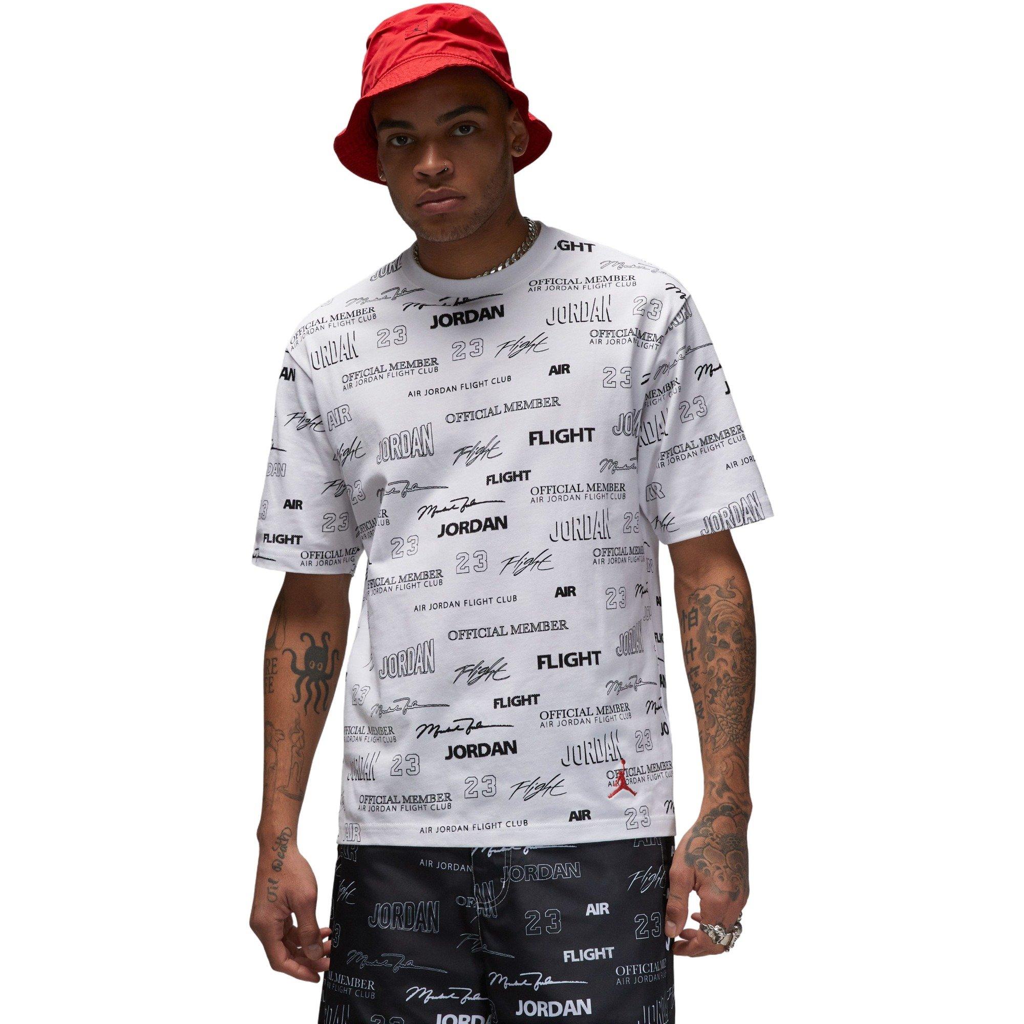Jordan Men's MVP Flight Statement Tee-White - WHITE Thumbnail View 1