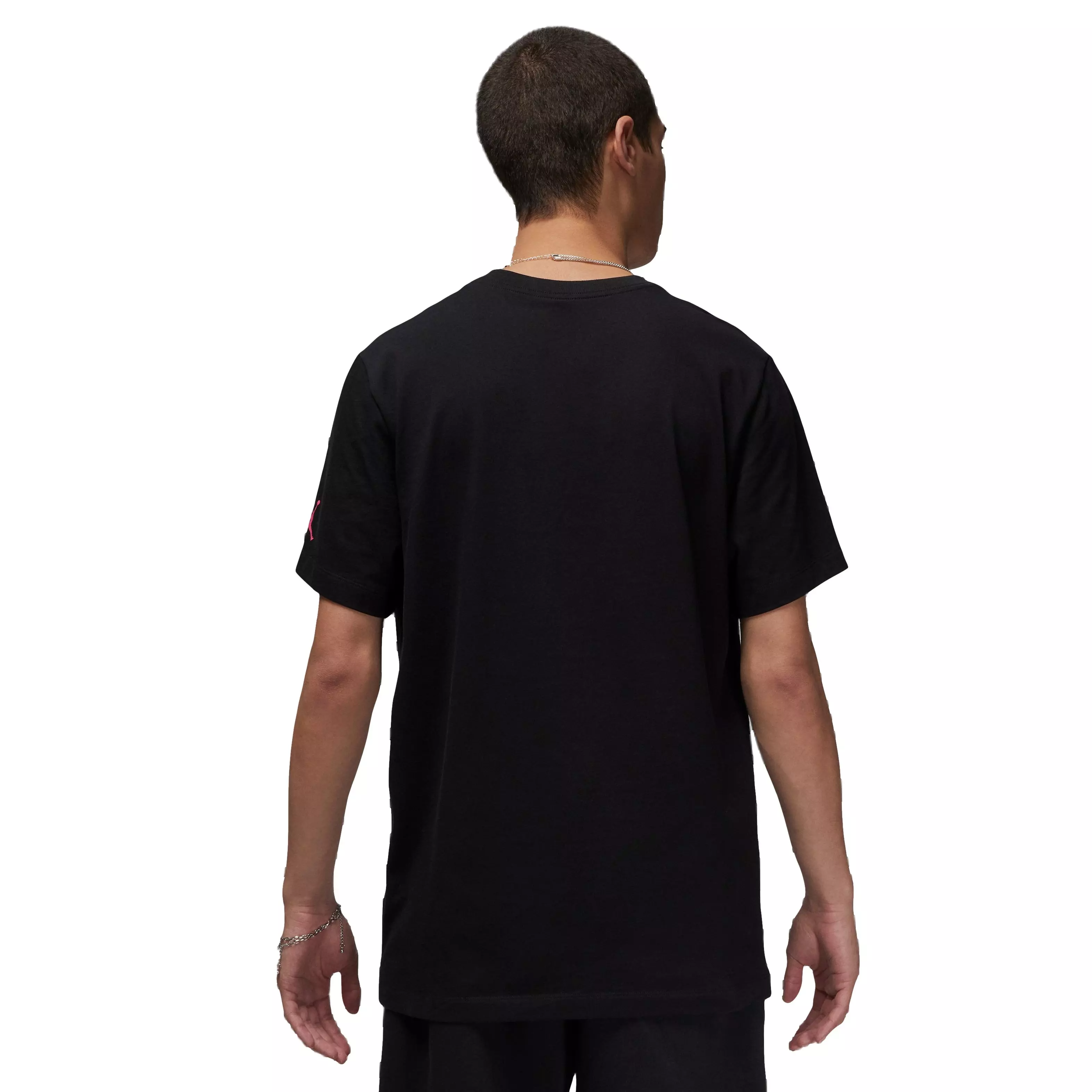 Jordan Men's Brand Graphic Tee-Black/Blue - BLACK/BLUE