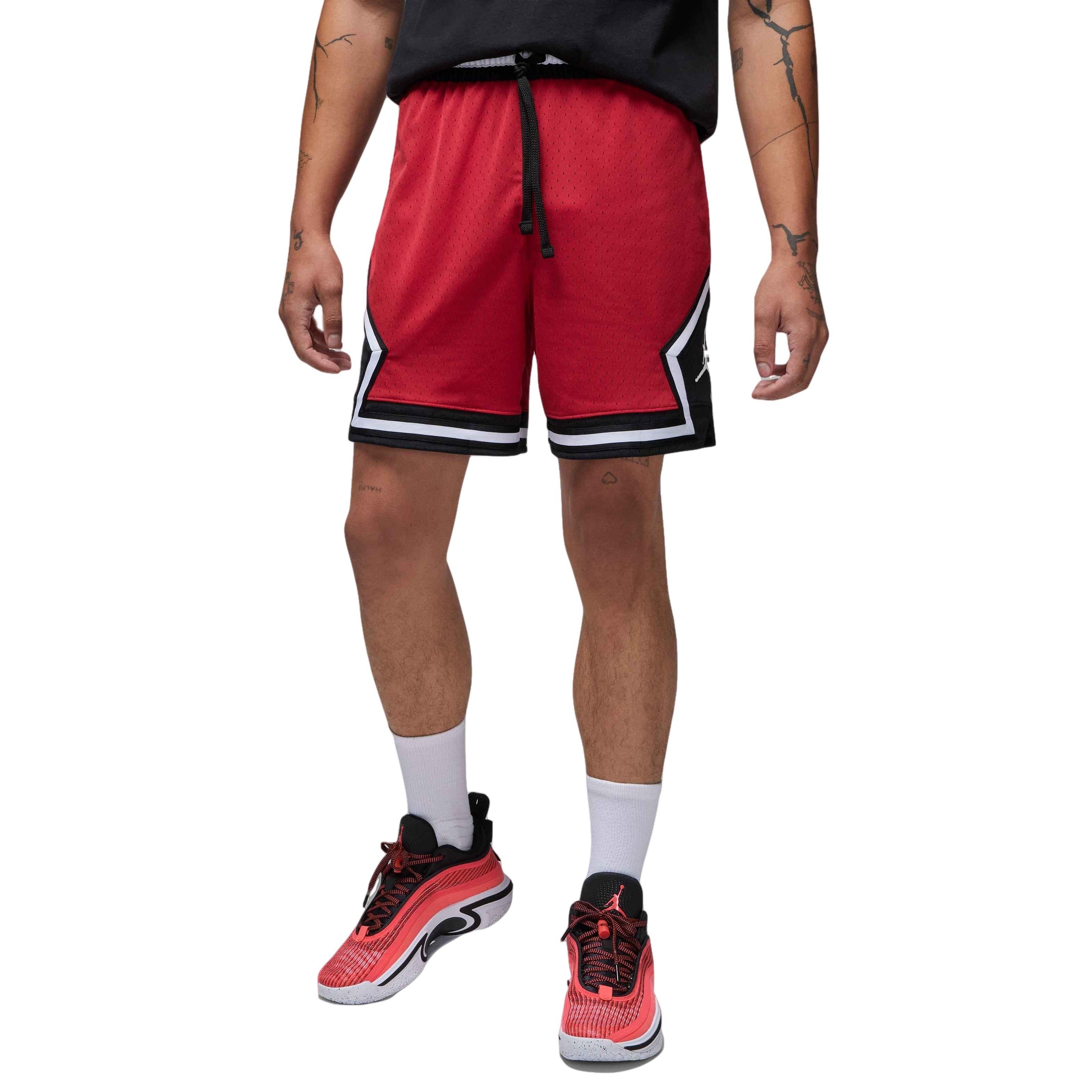 Jordan Dri-FIT Sport Diamond Men's Red/Black Shorts