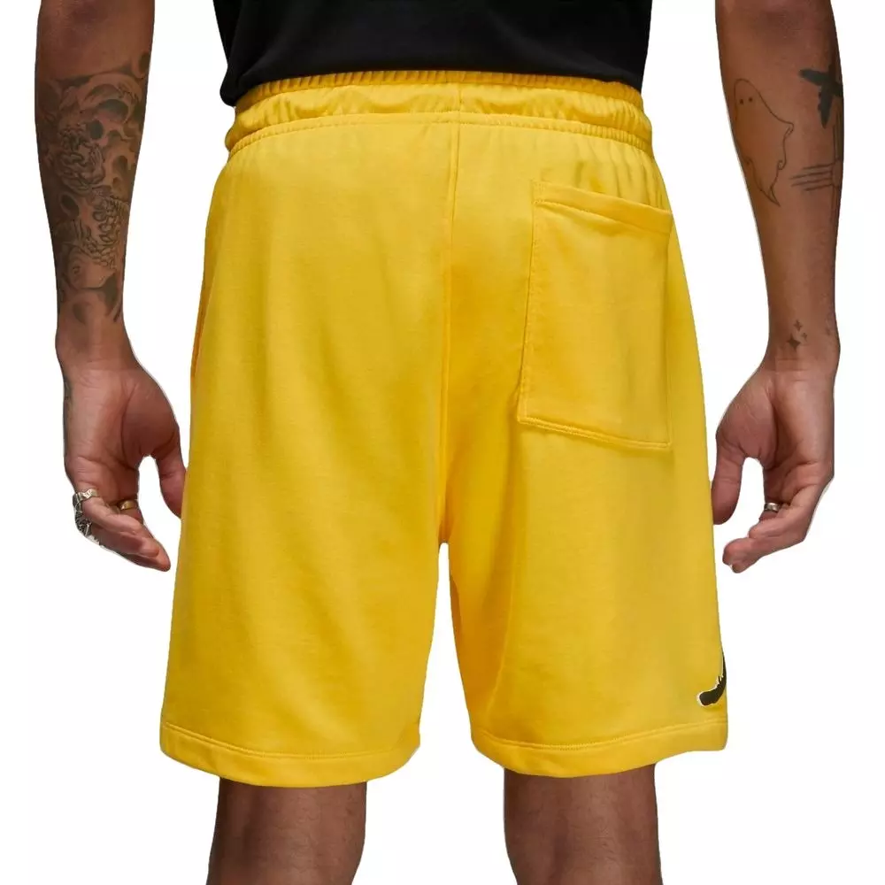 Jordan Men's Essentials Fleece HBR Shorts - Yellow - YELLOW