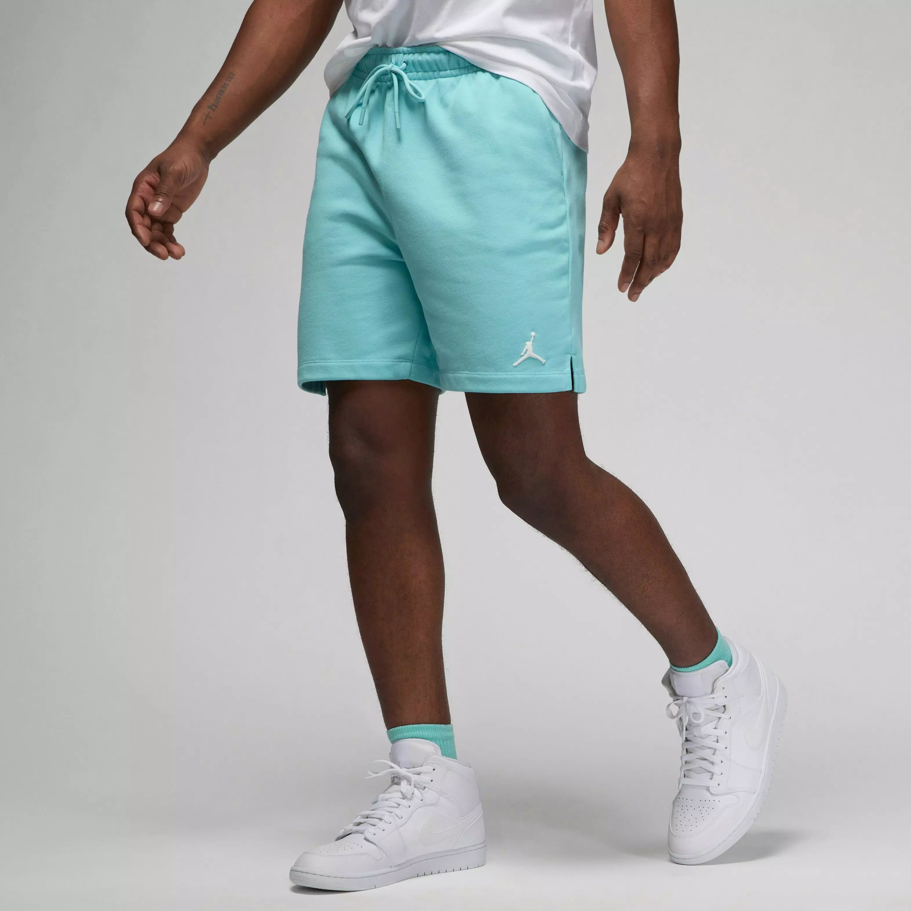 Jordan Men's Essentials Shorts-Aqua - AQUA