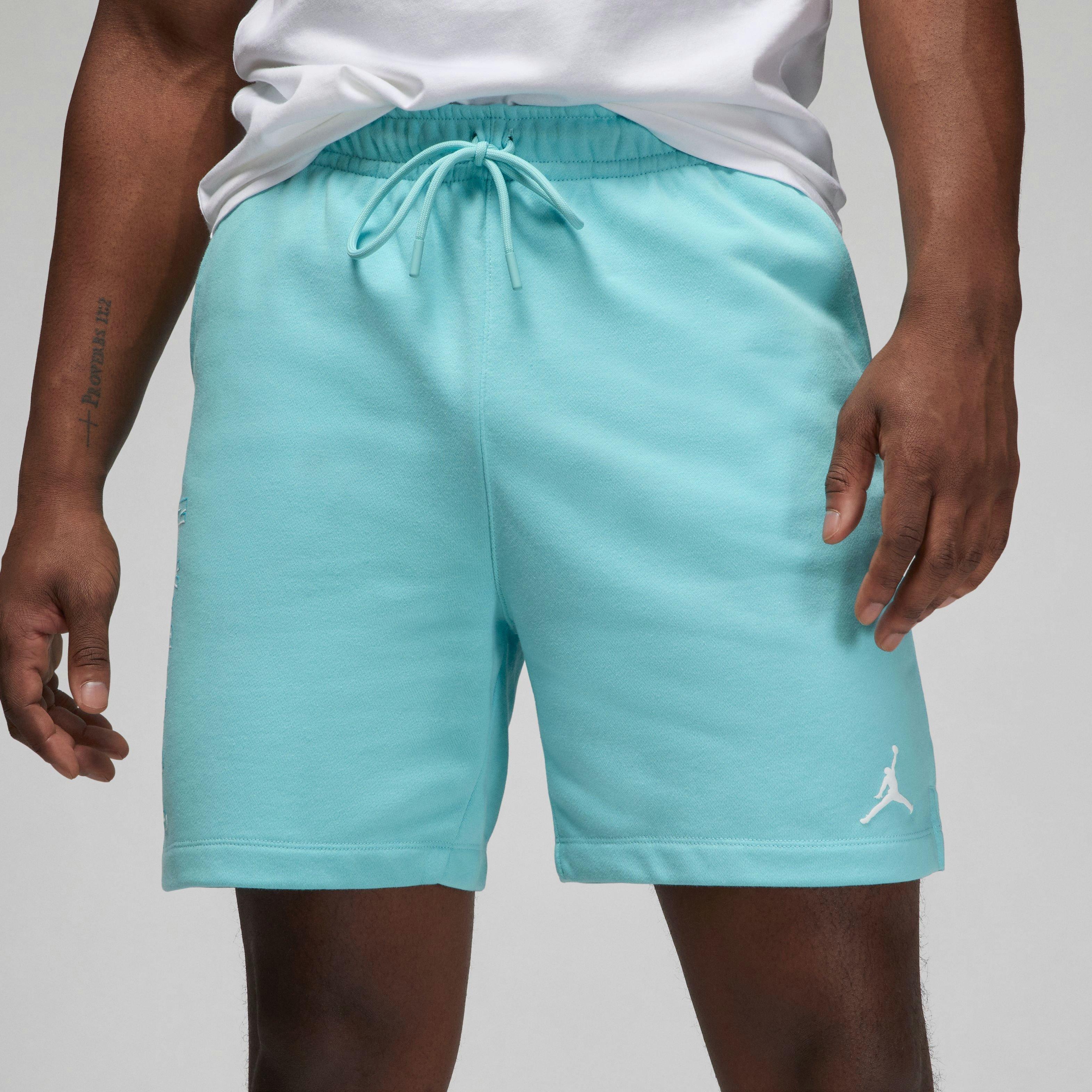Jordan Men's Essentials Shorts-Aqua - AQUA Thumbnail View 3