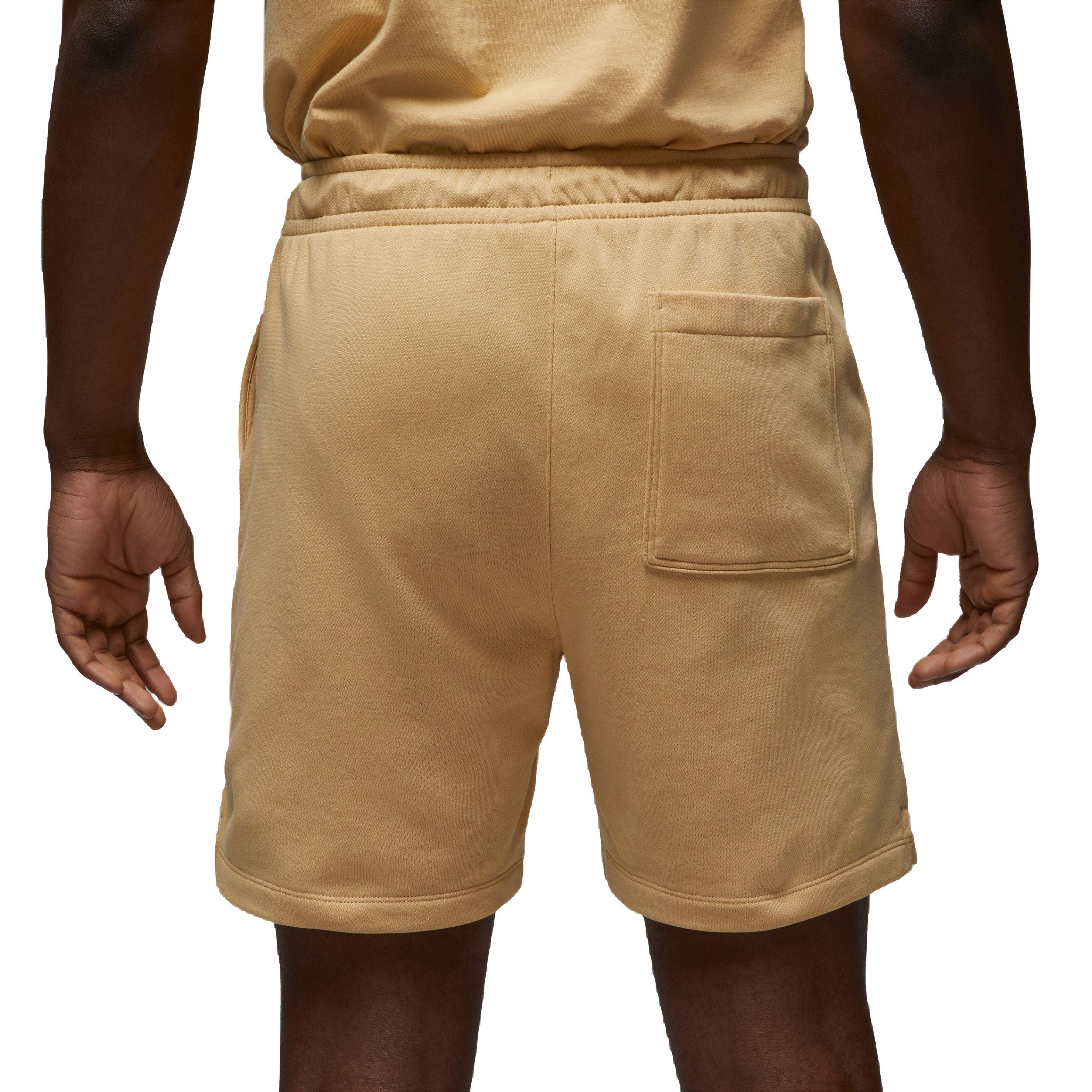 Jordan Men's Flight MVP Fleece Shorts-Tan - TAN Thumbnail View 2