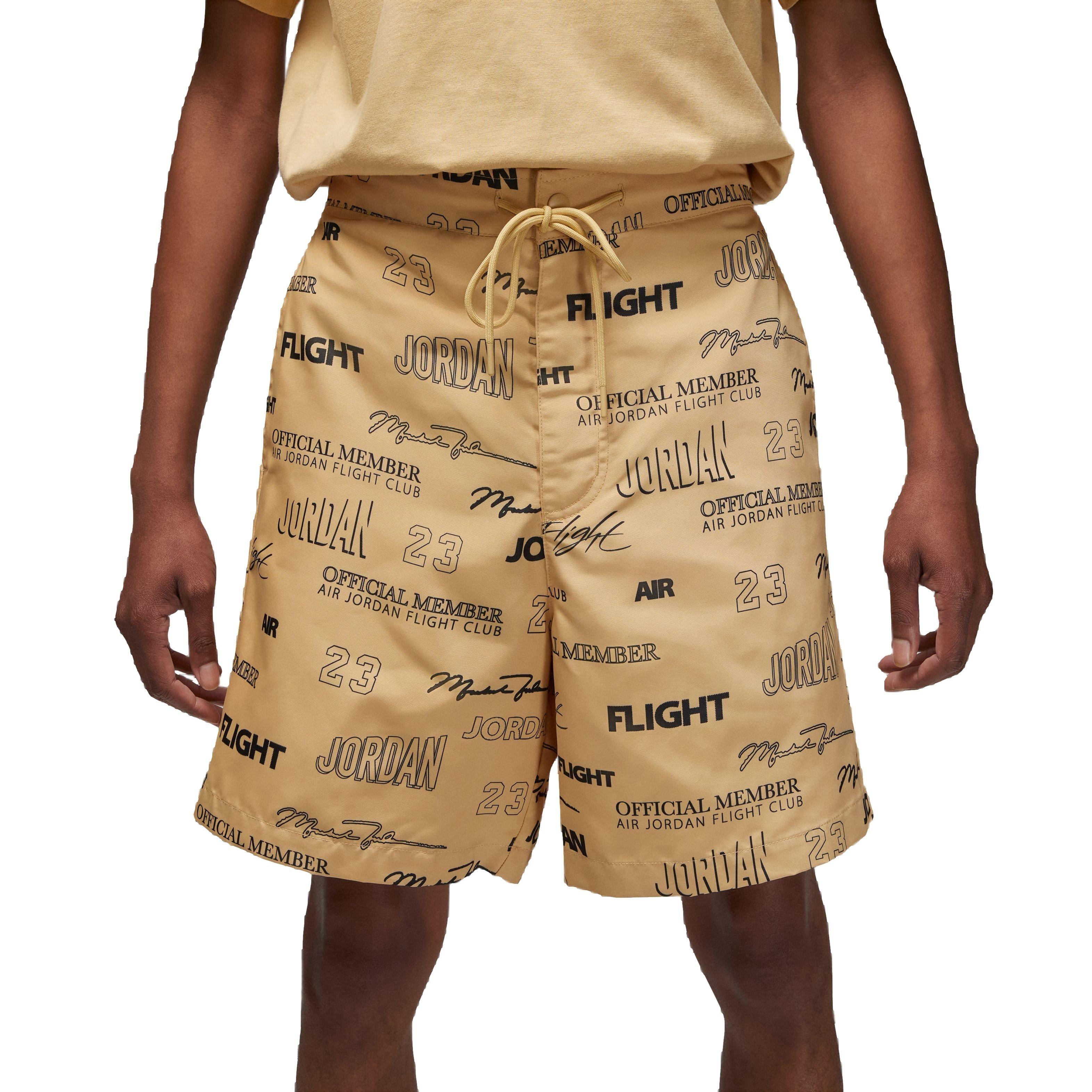 Jordan Men's Flight MVP Woven Shorts-Tan - TAN Thumbnail View 1