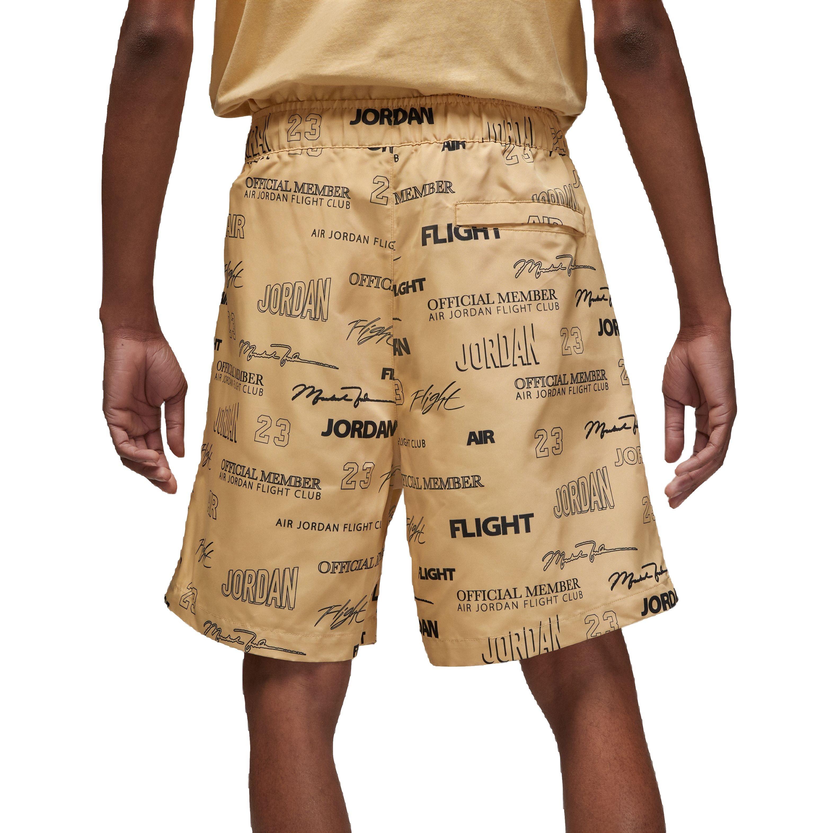 Jordan Men's Flight MVP Woven Shorts-Tan - TAN Thumbnail View 2