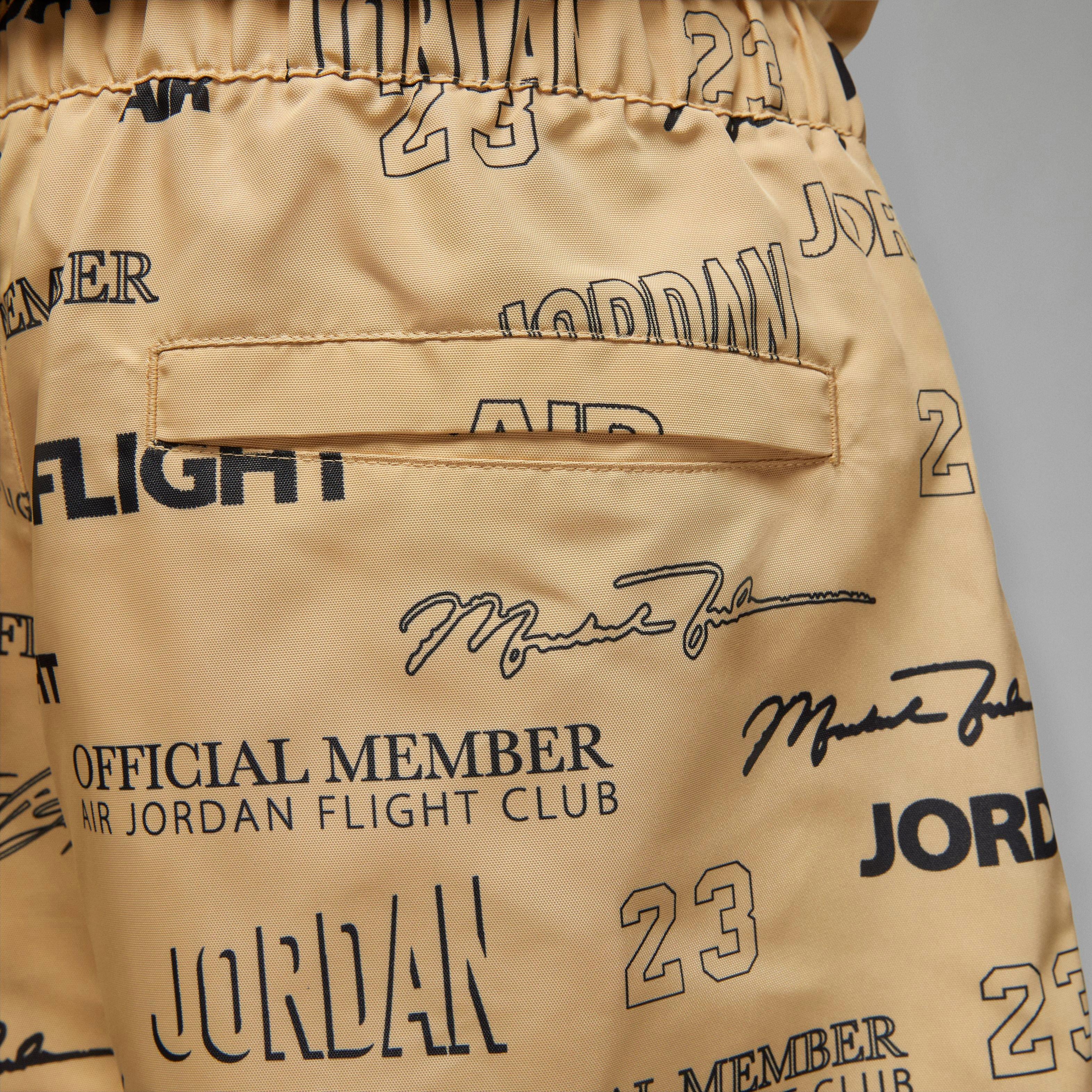 Jordan Men's Flight MVP Woven Shorts-Tan - TAN Thumbnail View 6