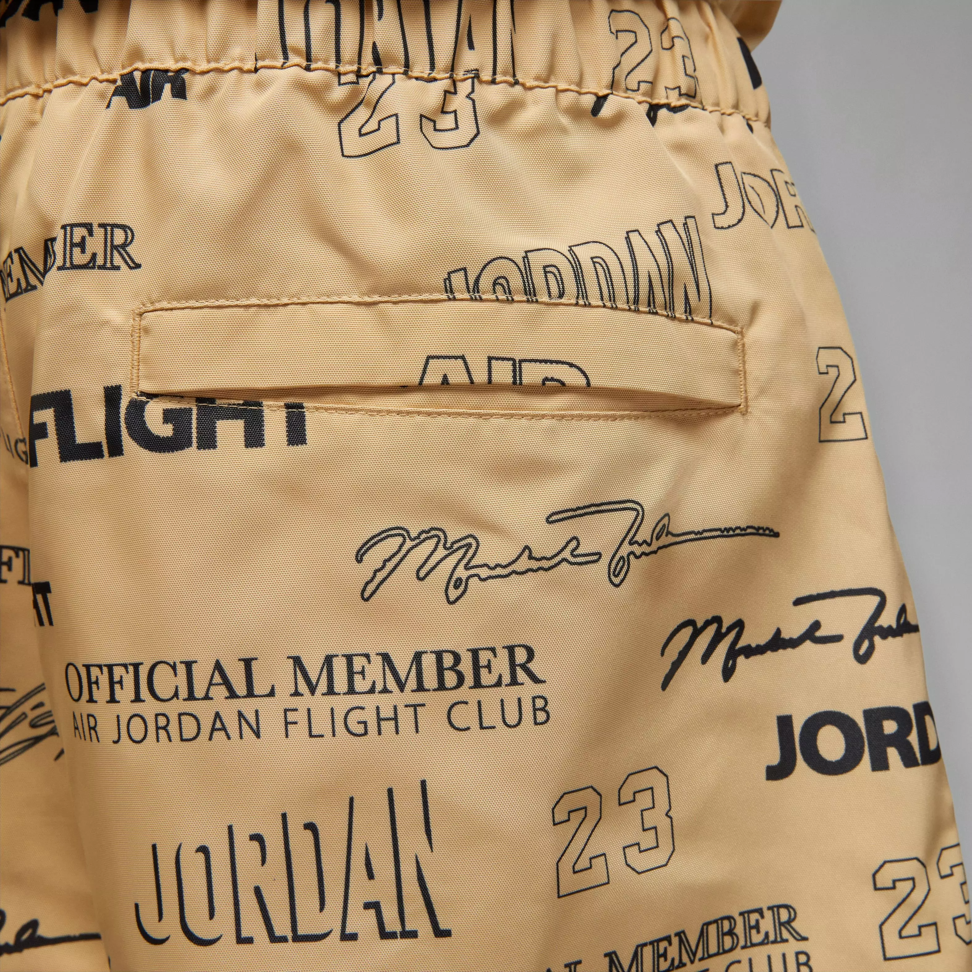 Jordan Men's Flight MVP Woven Shorts-Tan - TAN