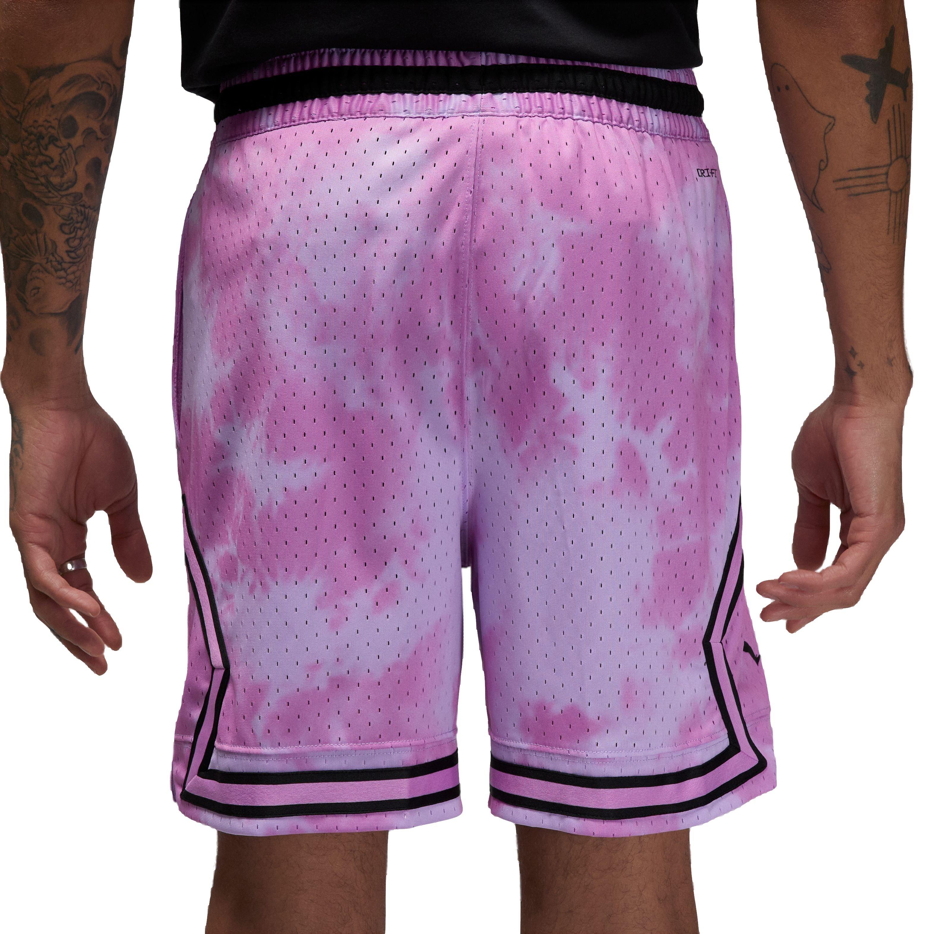 Jordan Big Boys' Dri-FIT Diamond Mesh Shorts-Red - Hibbett