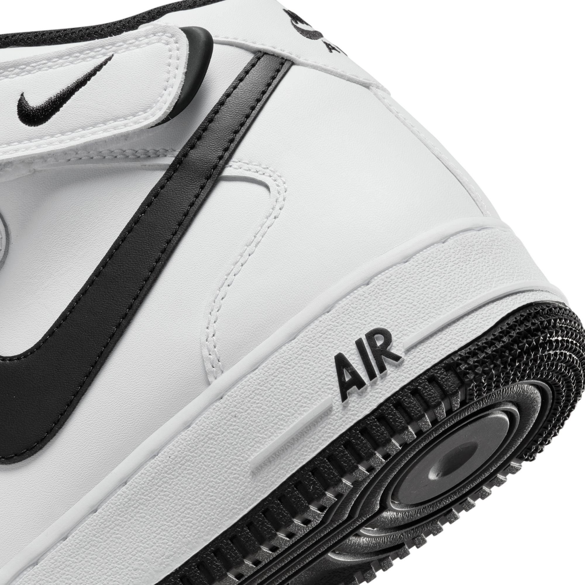 Nike Air Force 1 Mid '07 - White/Black/Neon Yellow- SneakerFiles