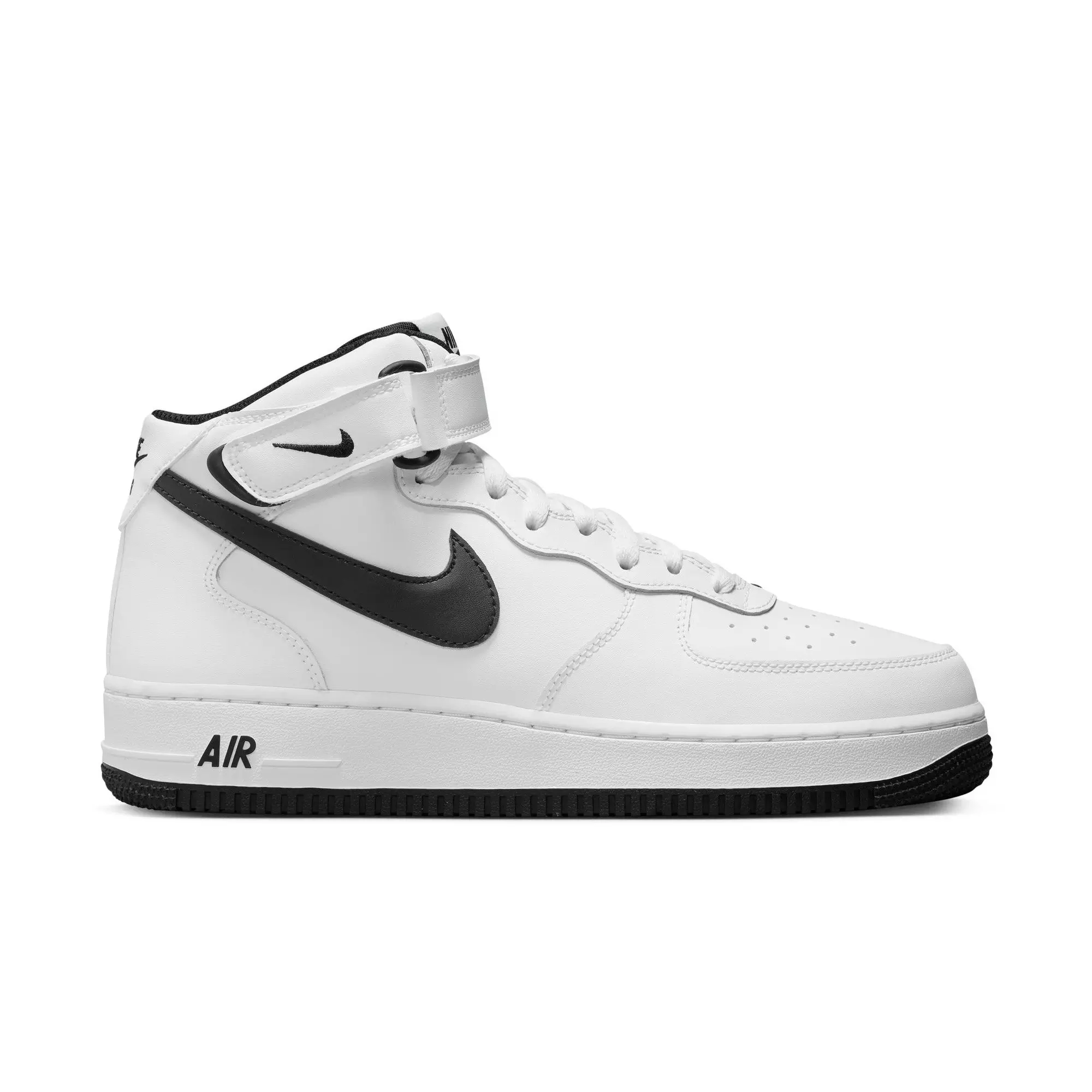 Nike Air Force 1 Mid '07 "White/Black/White" Men's Shoe - WHITE/BLACK