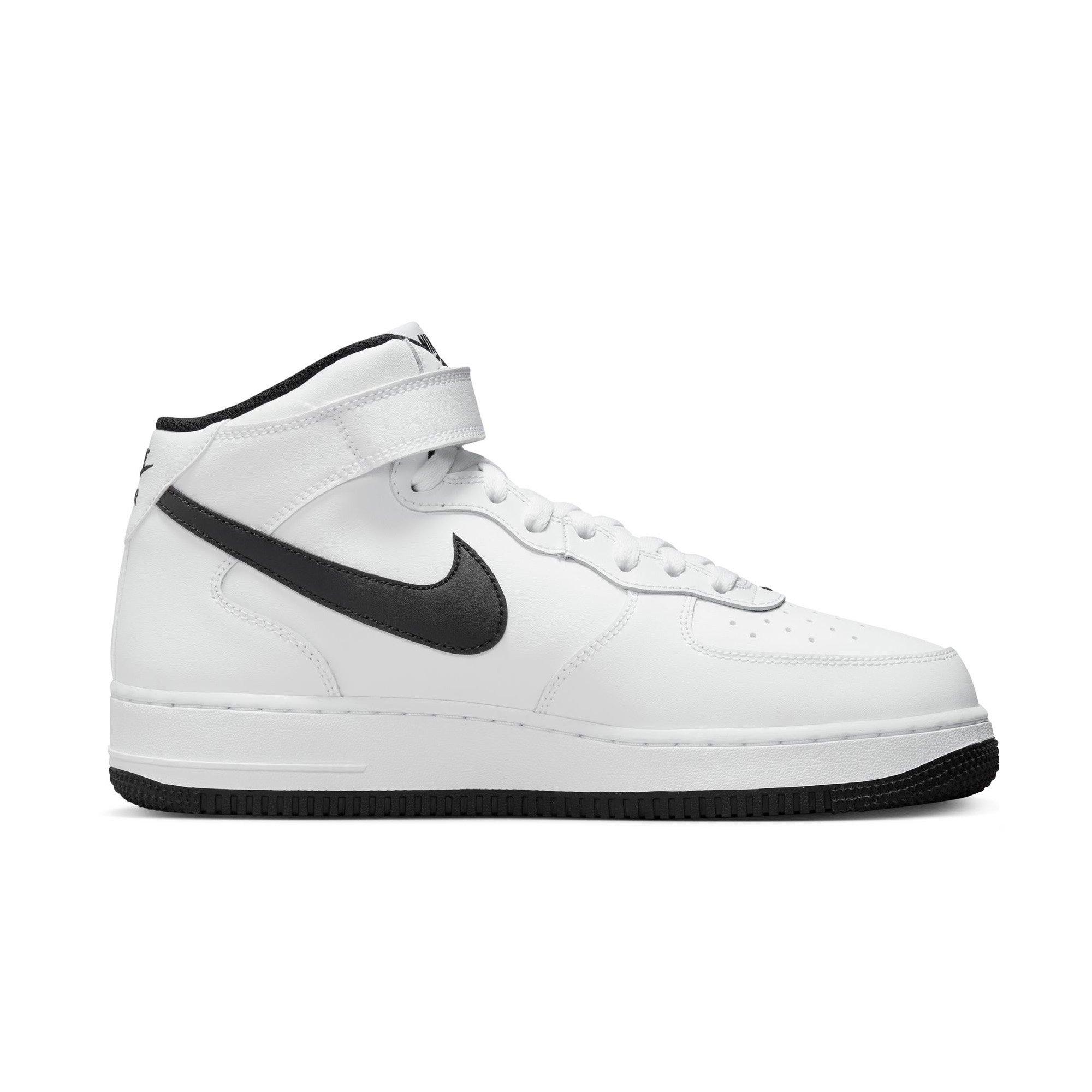 Nike Air Force 1 High Black/Black Men's Shoes - Hibbett