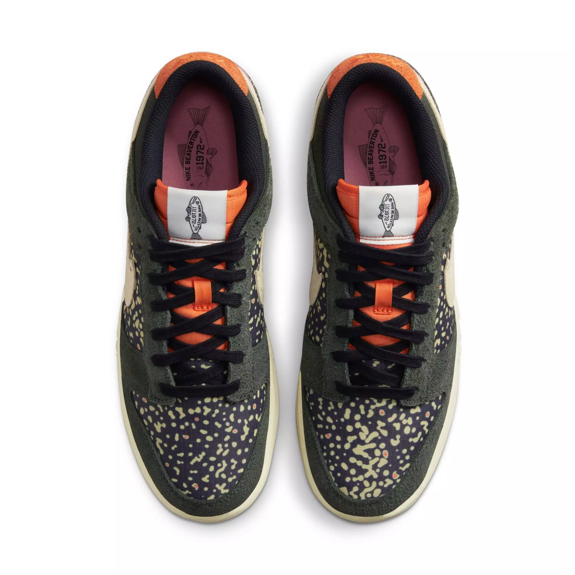 Nike Dunk Low Retro SE 2 "Sequoia/Alabaster/Safety Orange" Men's Shoe - MULTI-COLOR