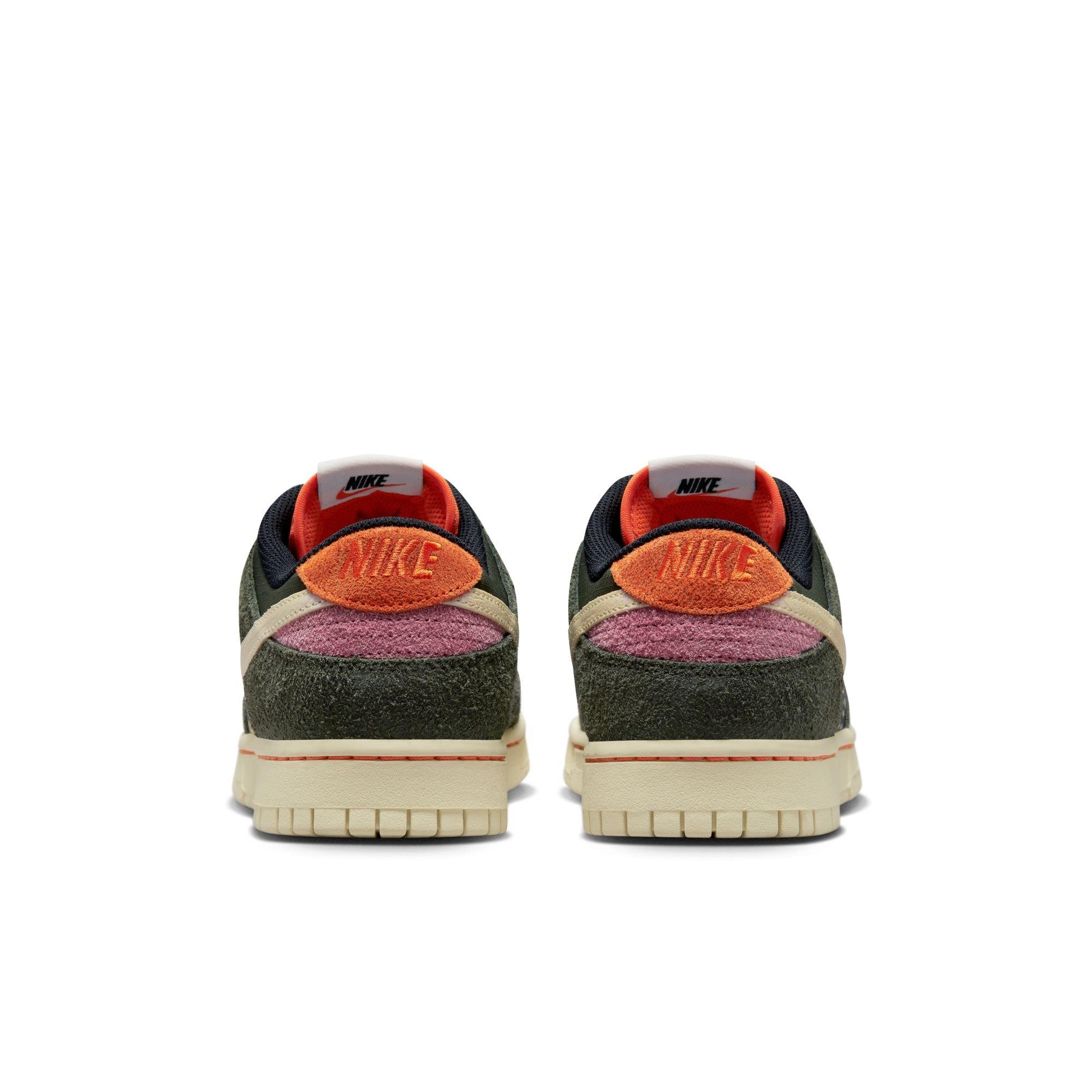 Nike Dunk Low Retro SE 2 "Sequoia/Alabaster/Safety Orange" Men's Shoe - MULTI-COLOR Thumbnail View 5