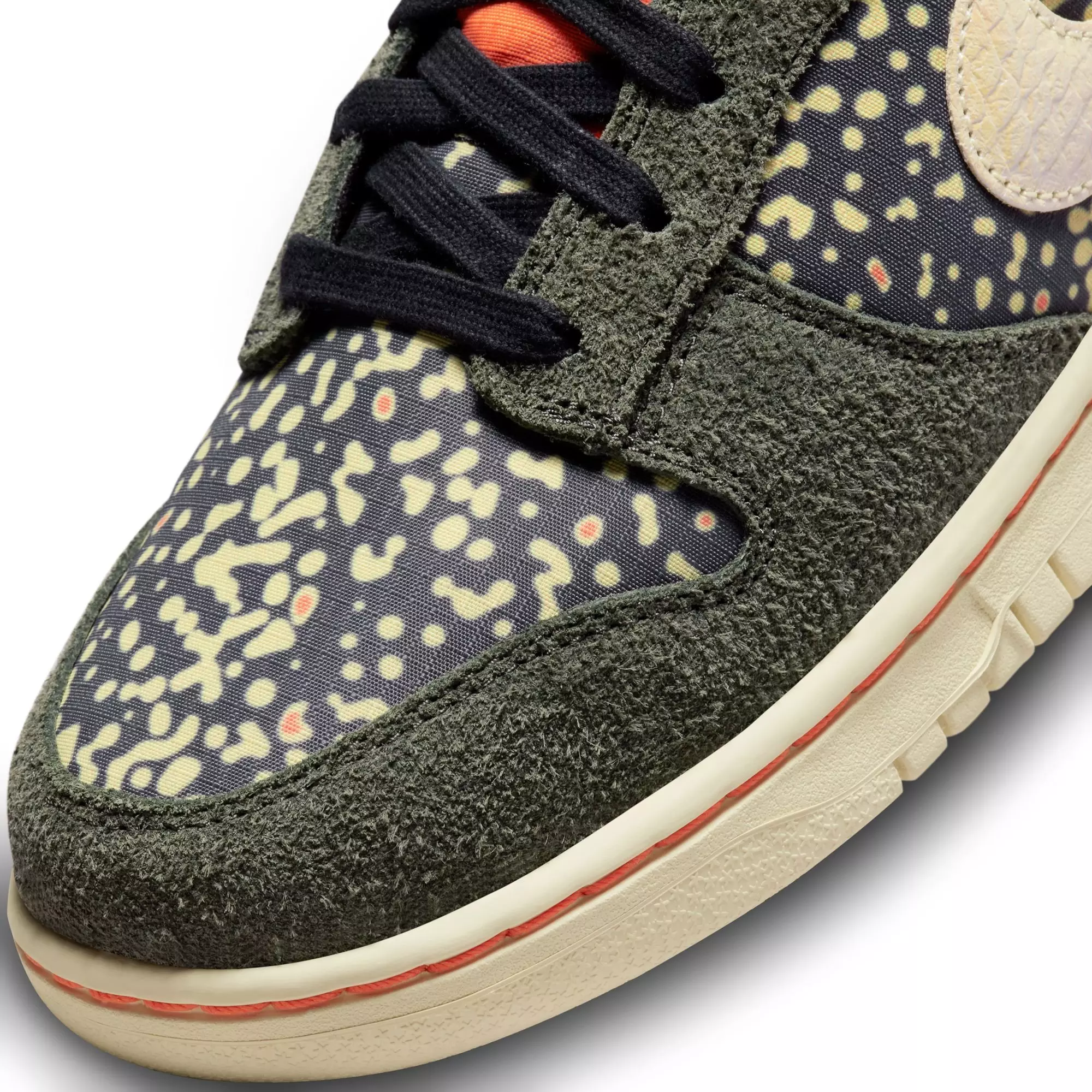 Nike Dunk Low Retro SE 2 "Sequoia/Alabaster/Safety Orange" Men's Shoe - MULTI-COLOR