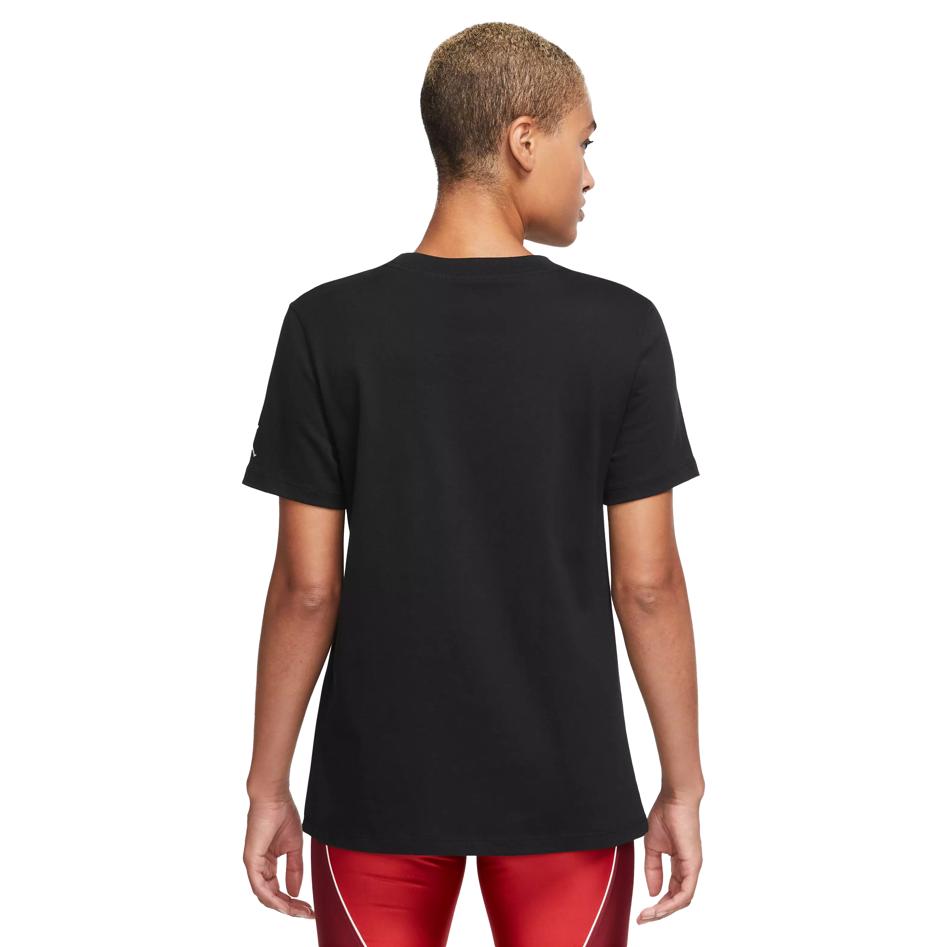 Jordan Women's (Her)itage Crew Tee-Black - BLACK