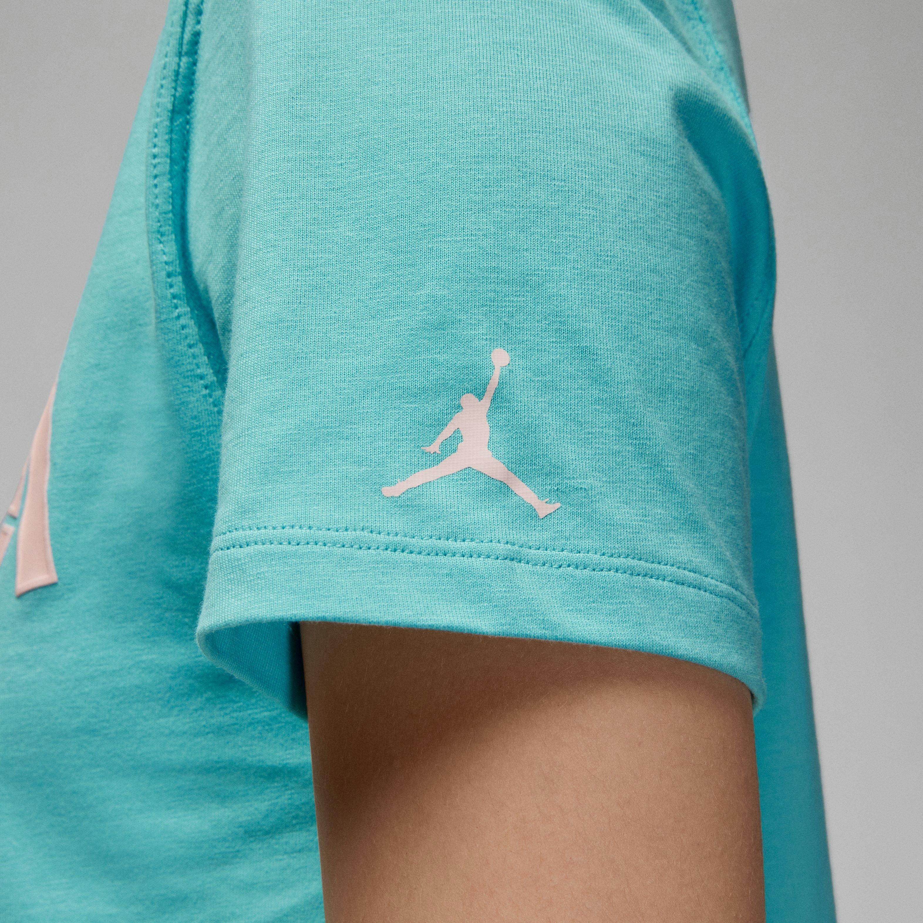 Jordan Women's (Her)itage Crew Tee-Lt Blue - LT BLUE Thumbnail View 5