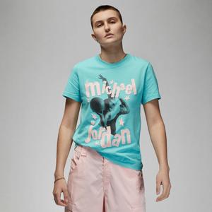 Jordan Women's (Her)itage Crew Tee-Lt Blue