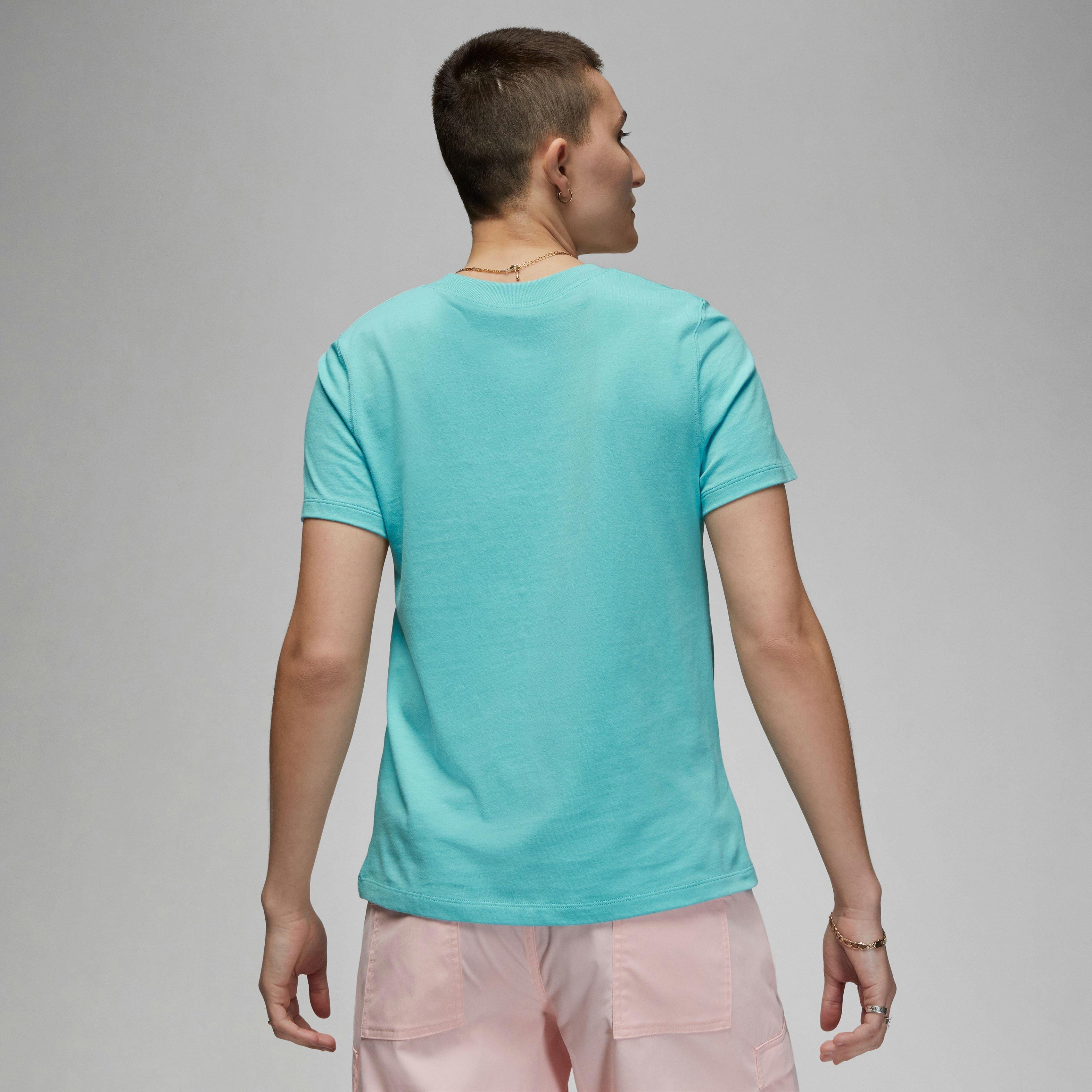 Jordan Women's (Her)itage Crew Tee-Lt Blue - LT BLUE Thumbnail View 3