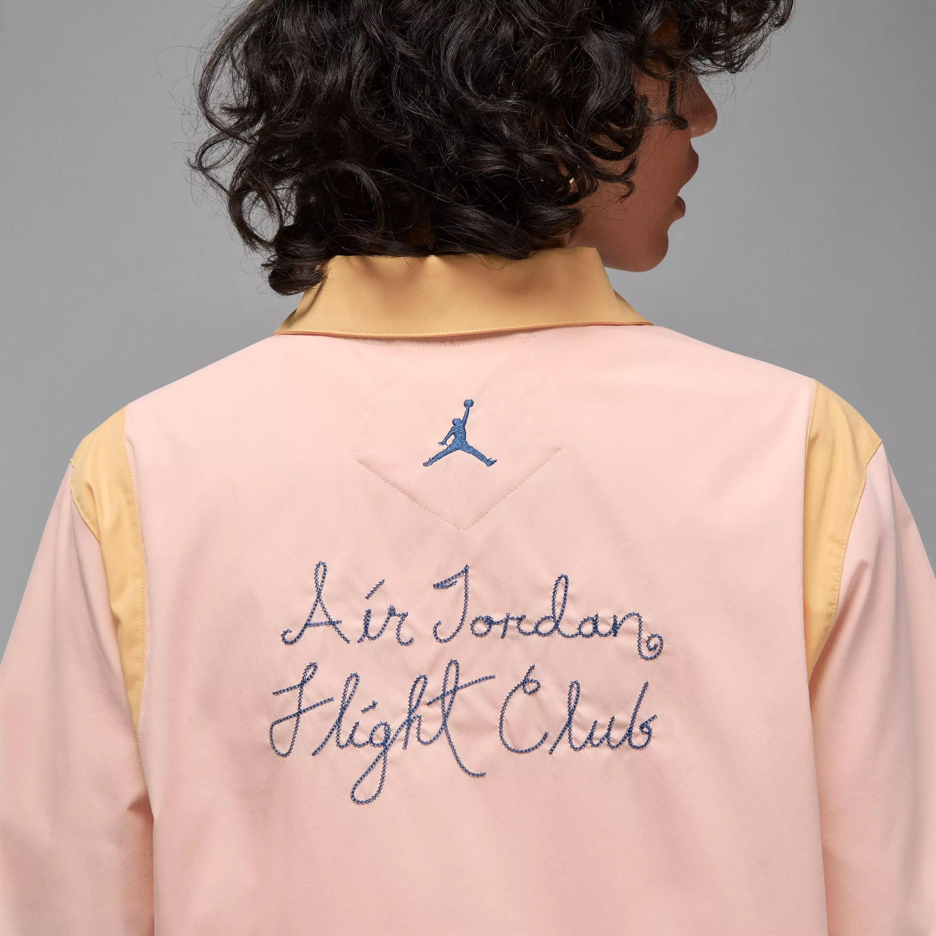 Jordan Women's Button-Up Shirt-Pink - PINK