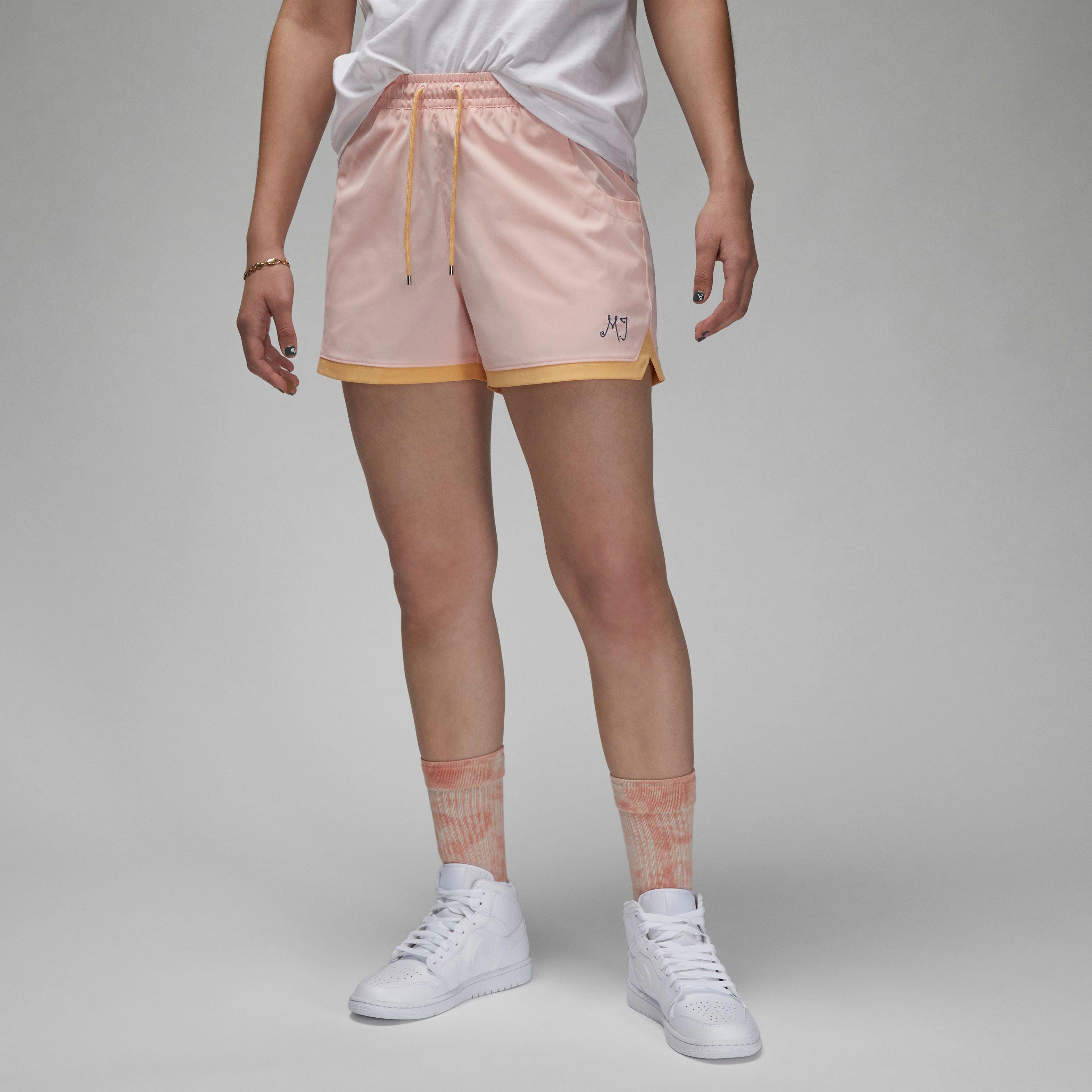 Jordan Women's Woven Shorts-Pink - PINK Thumbnail View 5