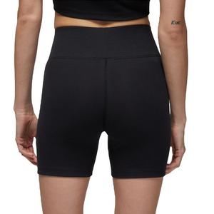 Jordan Women's Ribbed Biker Shorts - Black