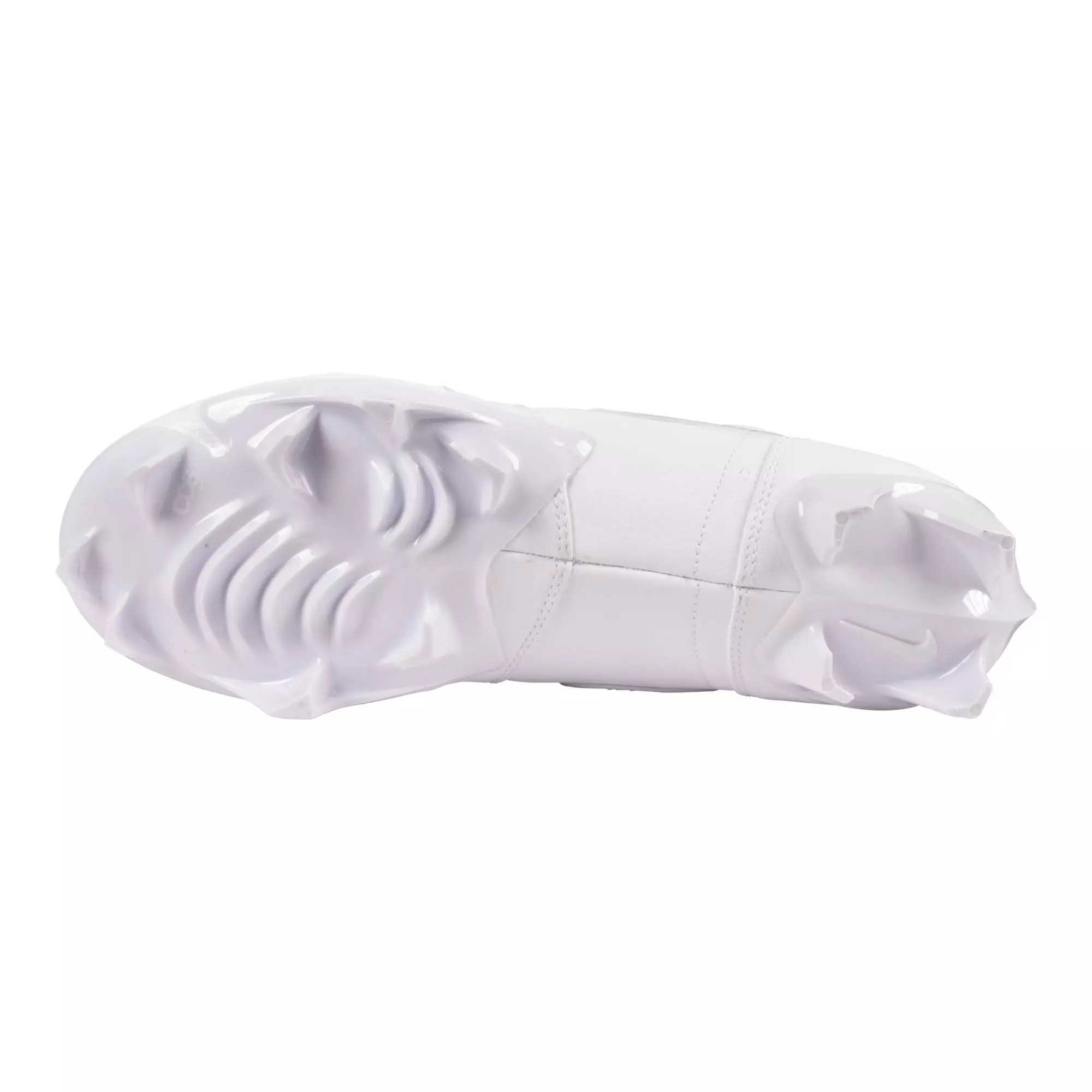 Jordan 1 Low TD "White/Grey Fog" Men's Football Cleat - WHITE/SILVER